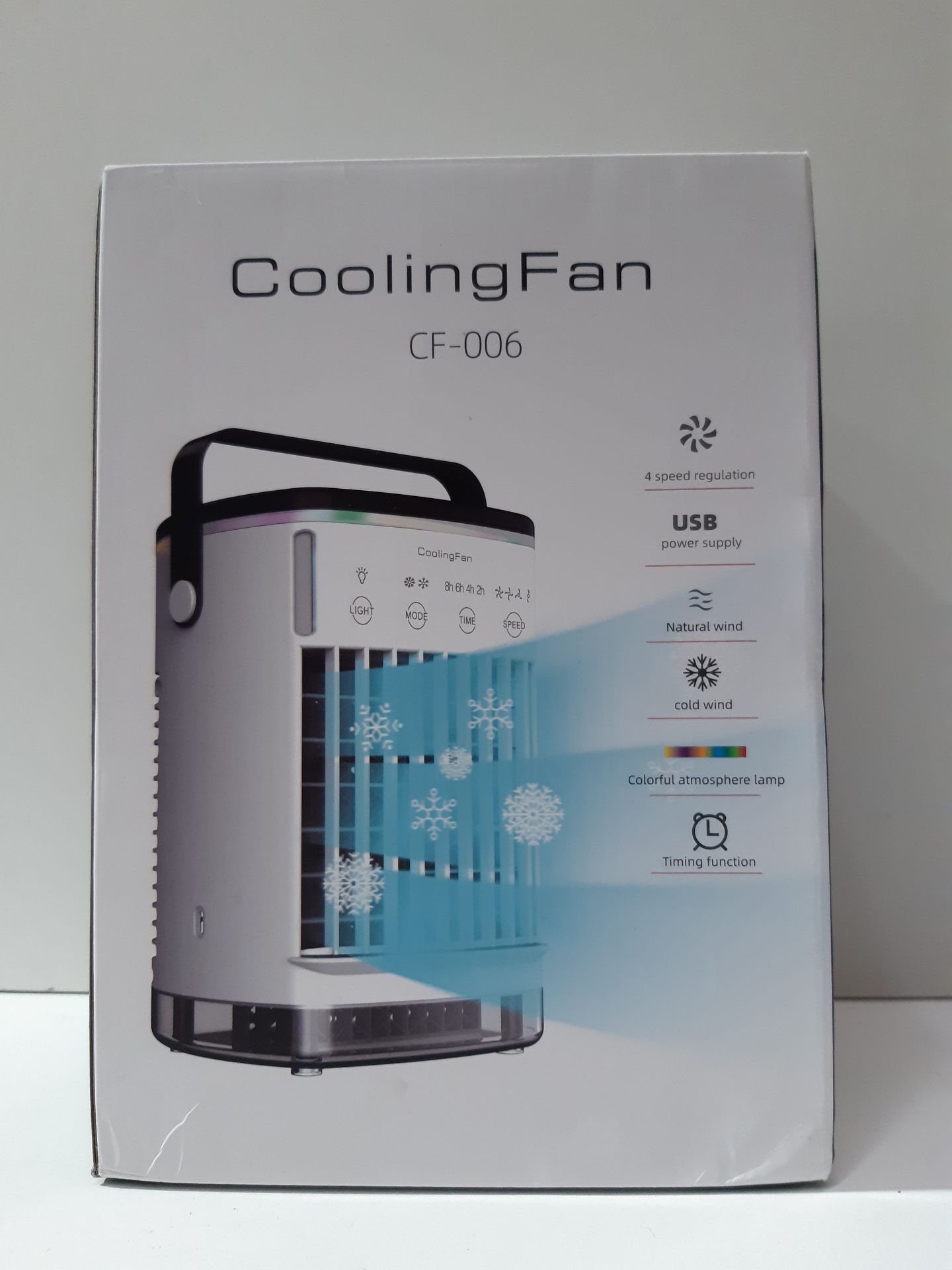 RRP £34.19 Portable Air Cooler - Image 2 of 2