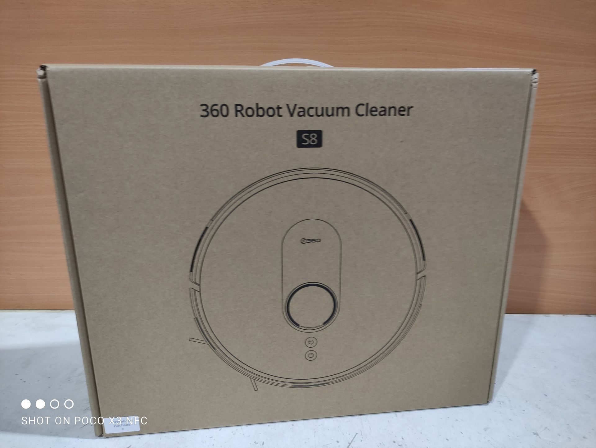 RRP £299.99 360 S8 Robot Vacuum Cleaner with Mop - Image 2 of 2