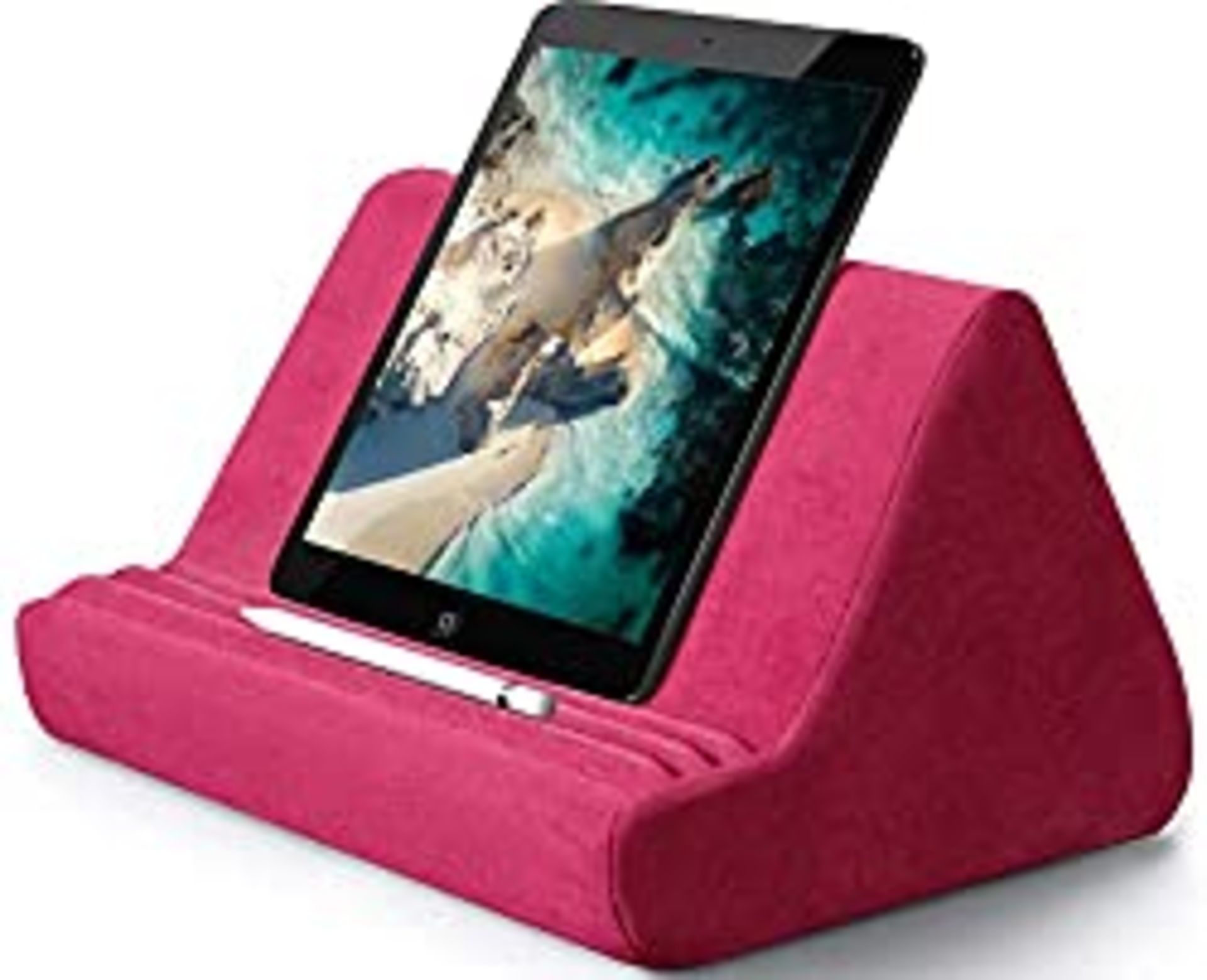 RRP £16.55 Soft Tablet Stand Pillow with Pocket