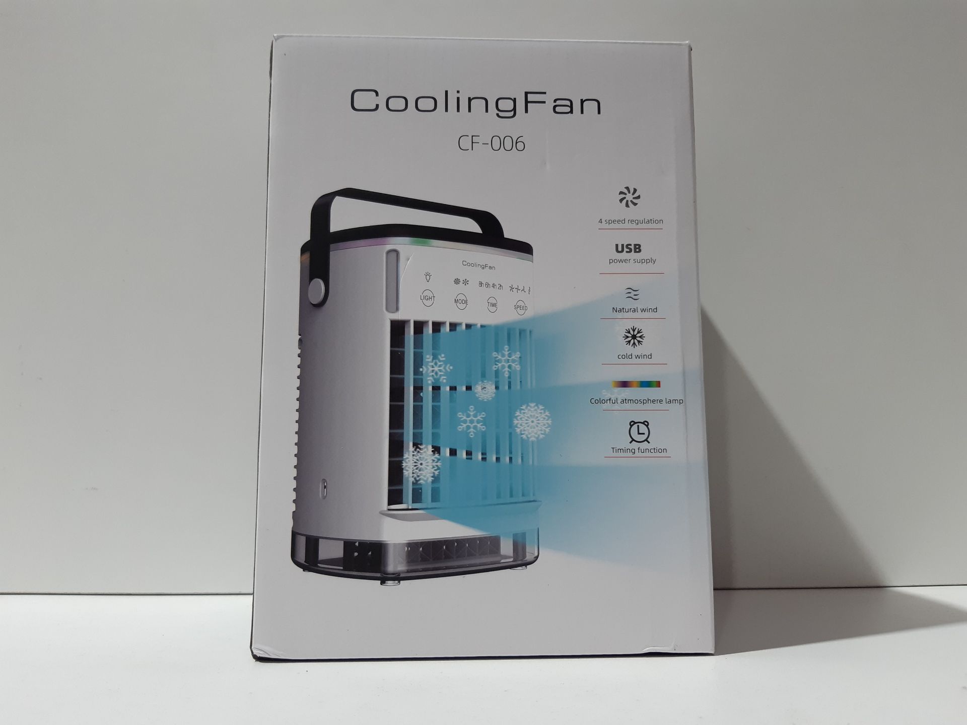 RRP £34.19 Portable Air Cooler - Image 2 of 2