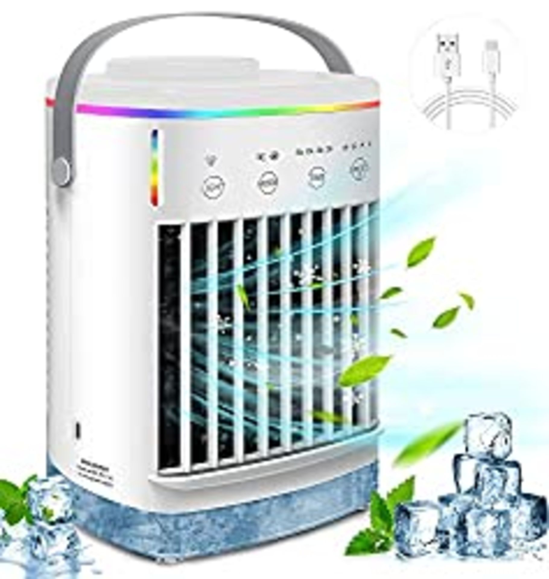 RRP £34.19 Portable Air Cooler