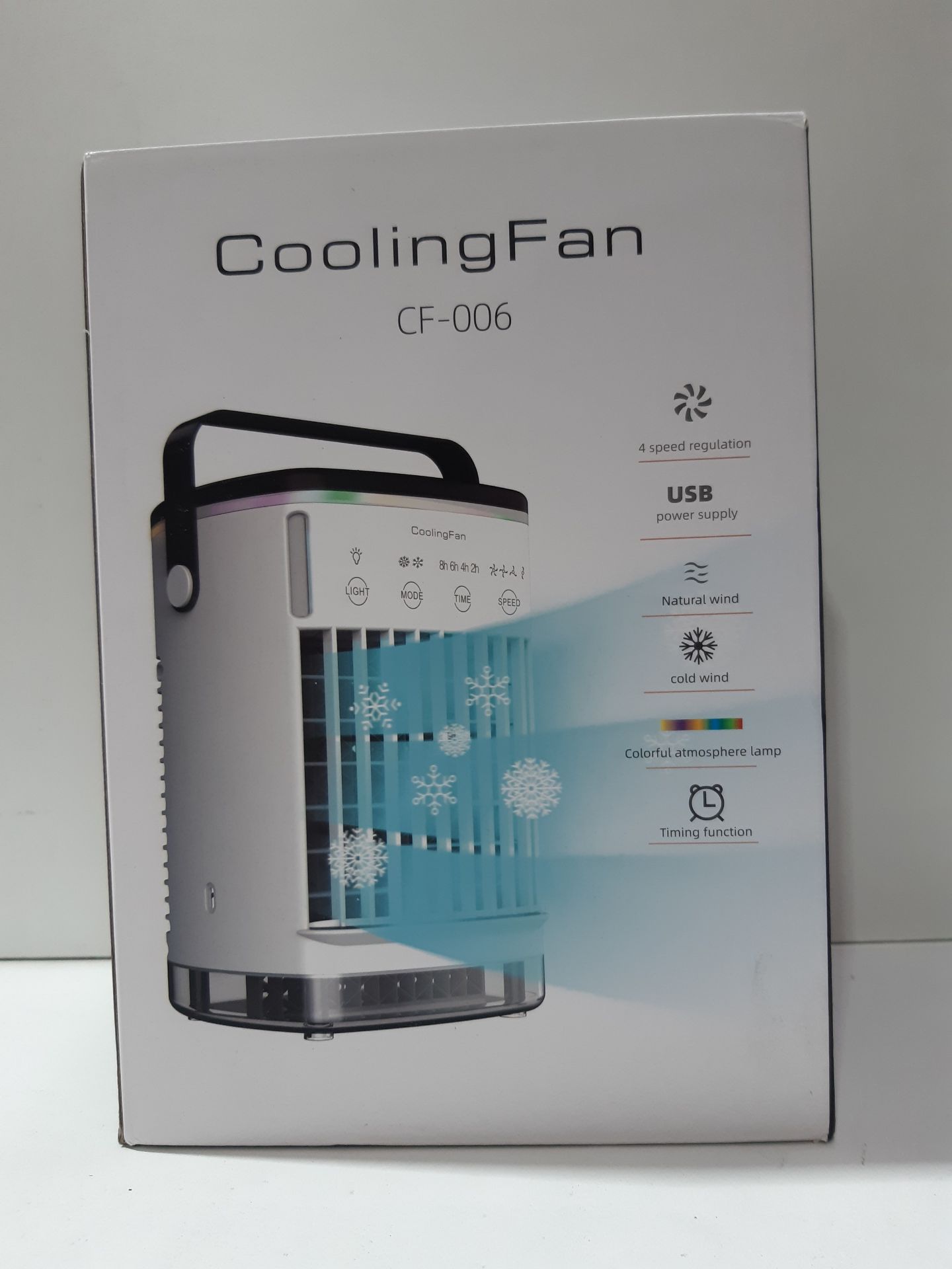 RRP £34.19 Portable Air Cooler - Image 2 of 2