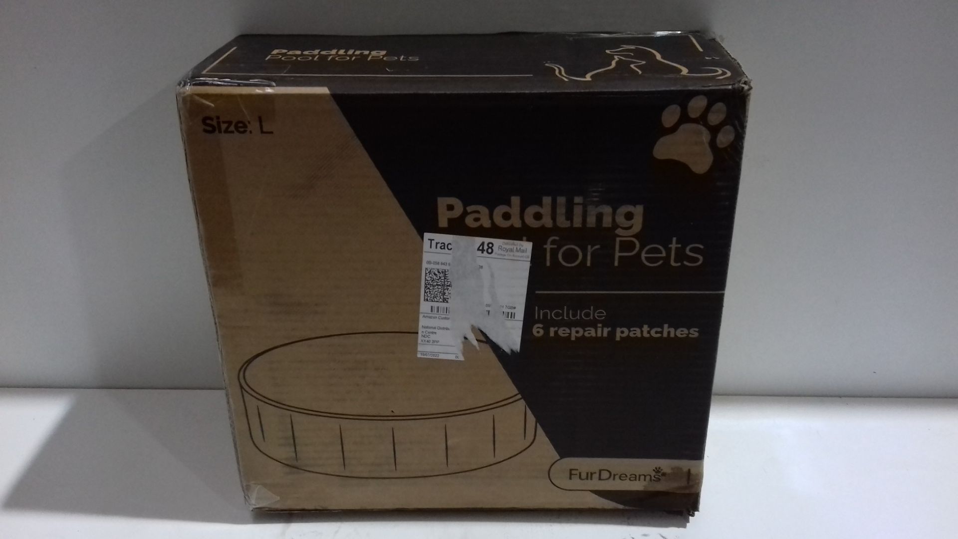 RRP £38.99 Furdreams Foldable Pet Swimming Pool - Image 2 of 2