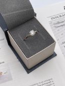 ***£8295.00*** 18CT YELLOW GOLD LADIES DIAMOND SOLITAIRE RING