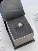 ***£9425.00*** 18CT YELLOW GOLD LADIES DIAMOND SOLITAIRE RING