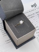 ***£9540.00*** 18CT YELLOW GOLD LADIES DIAMOND SOLITAIRE RING