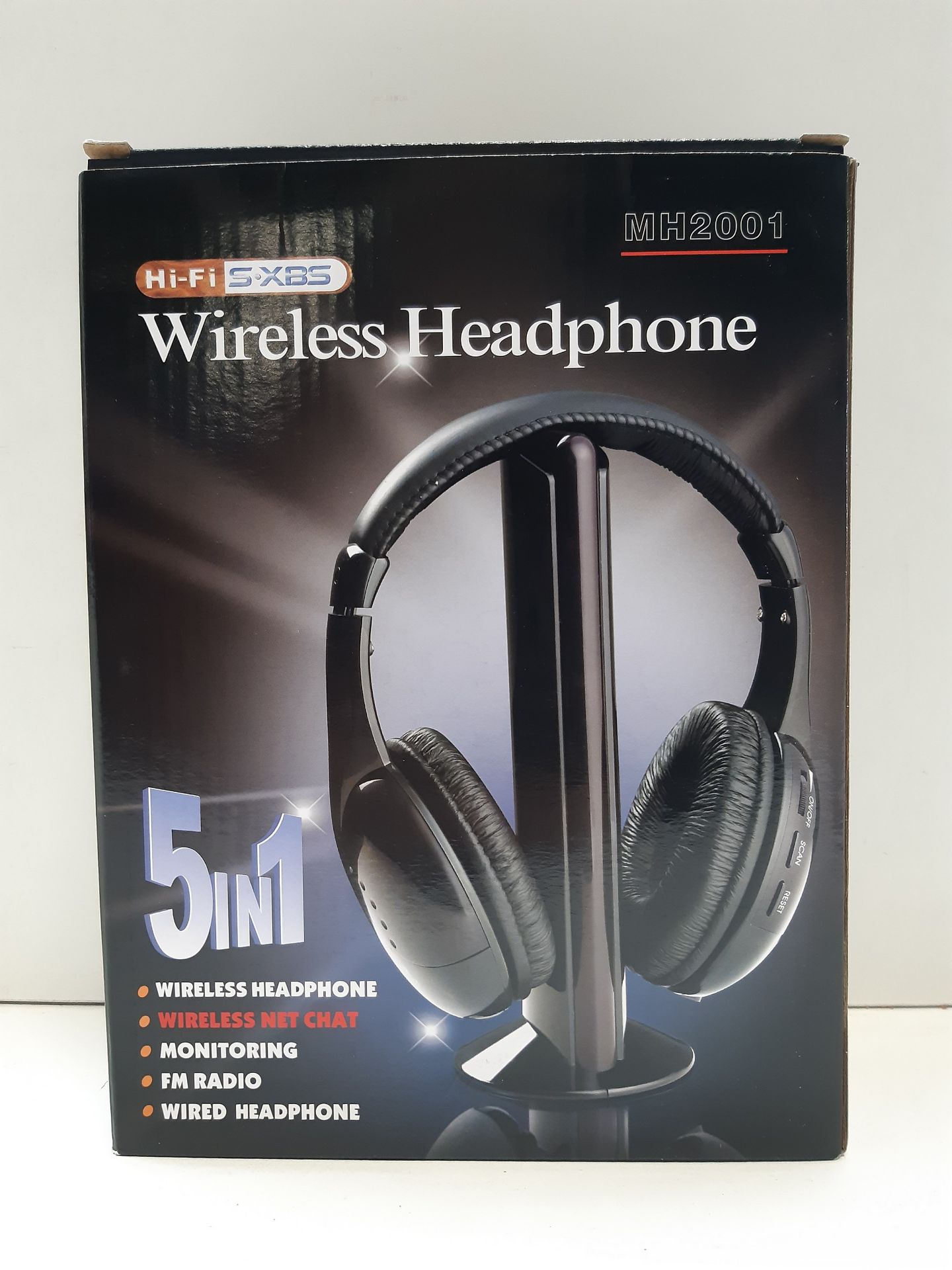 RRP £19.99 SmartEra HiFi Wireless Headphone For FM Radio,MP3,PC,TV,Audio Mobile Phones - Image 2 of 2