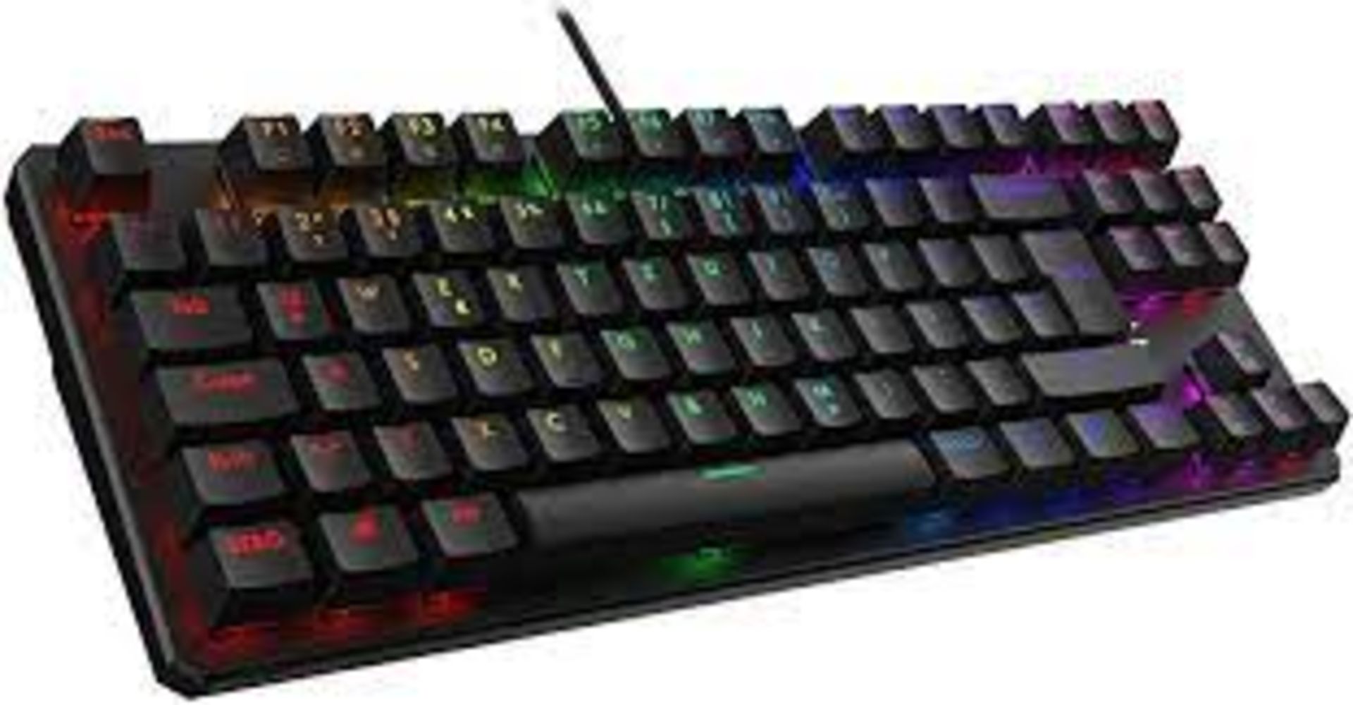 RRP £54.99 TECWARE PHANTOM RGB MECHANICAL KEYBOARD