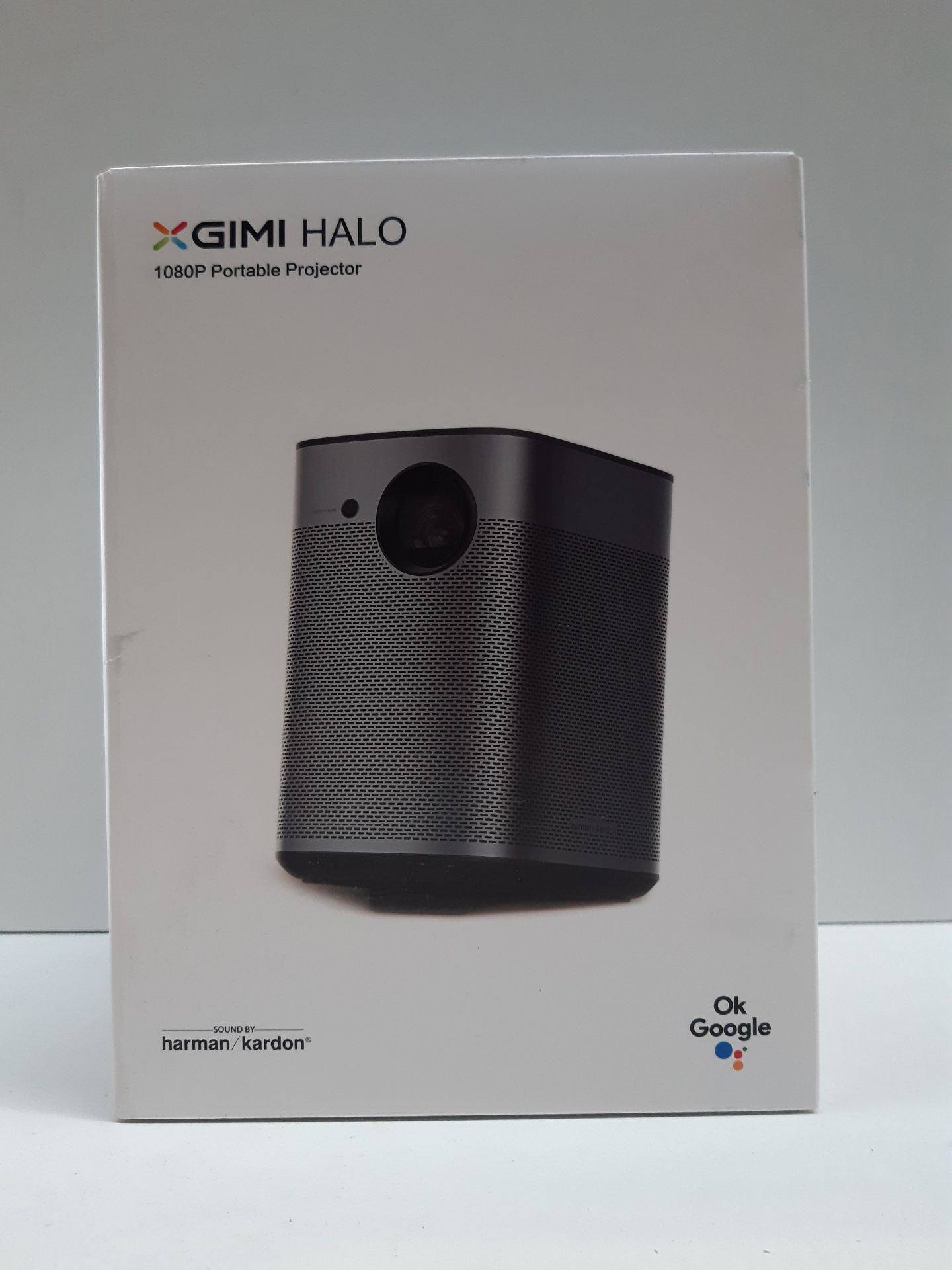 RRP £629.99 XGIMI Halo 1080p Portable Projector for Outdoor Movie Night, 800 ANSI Lumen, Harman Kard - Image 2 of 2
