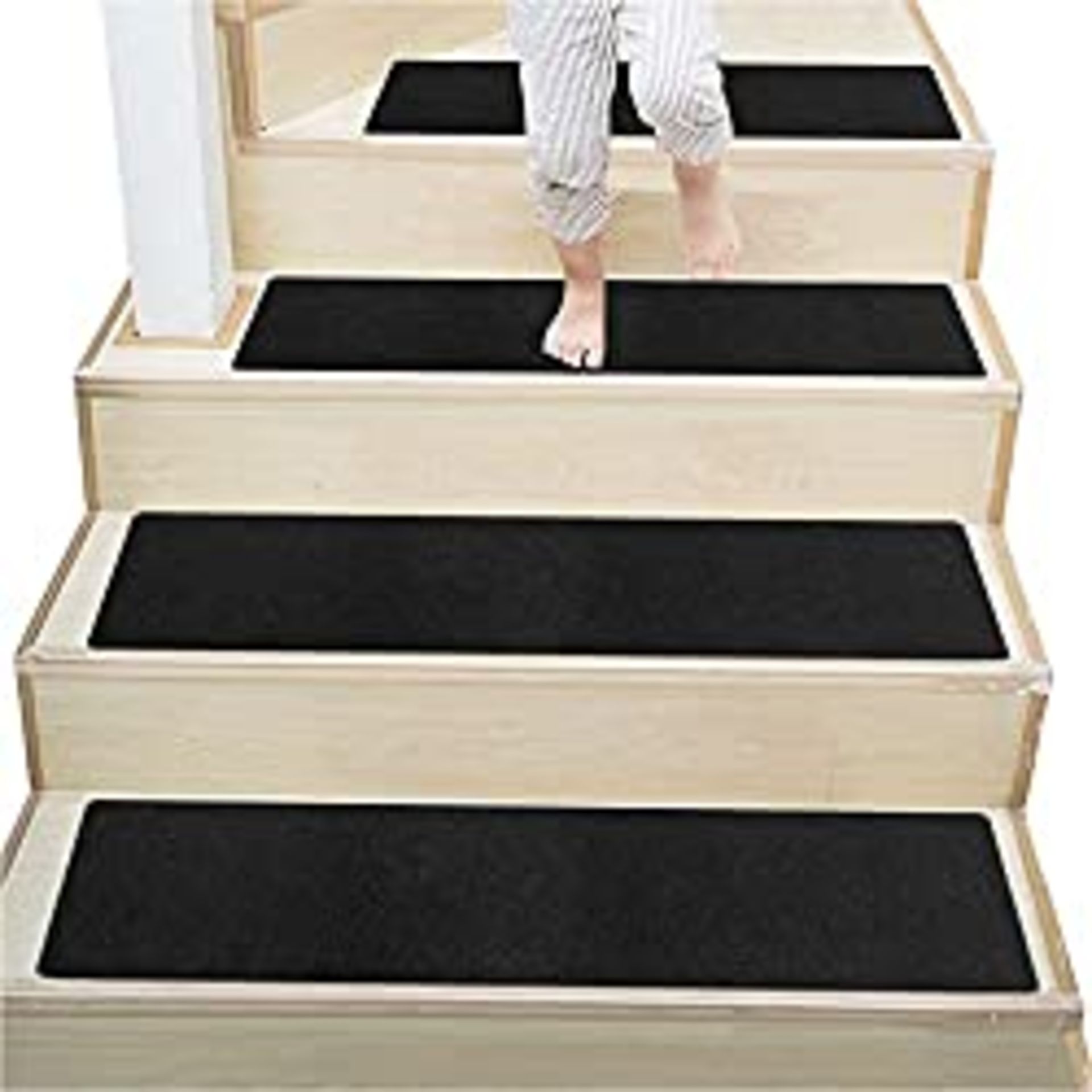 RRP £26.39 DLD 30"X8" Non Slip Stair Treads Indoor Wood Stairs