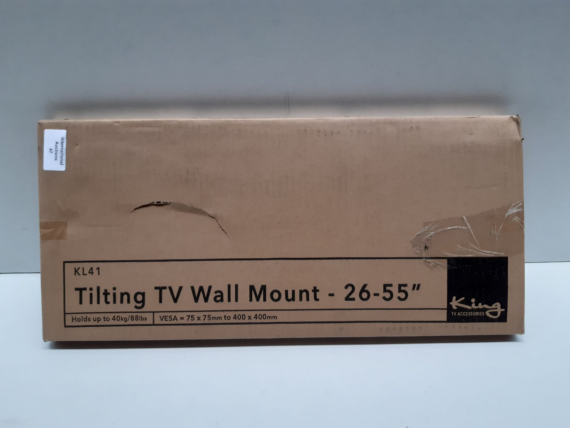 RRP £18.98 Mahara Tilting TV Wall Bracket - Image 2 of 2