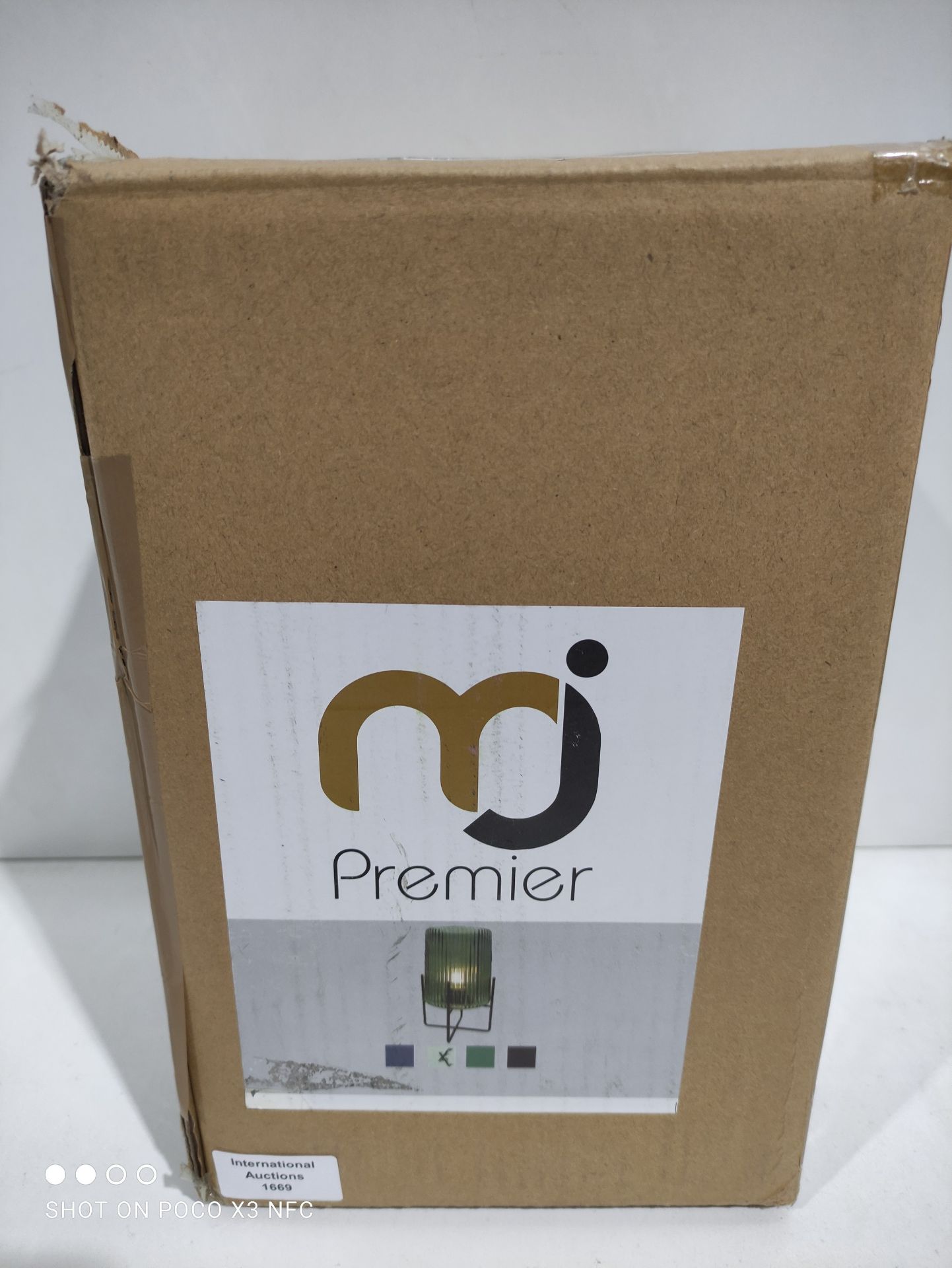 RRP £31.19 MJ PREMIER Battery Operated Lamp - Image 2 of 2