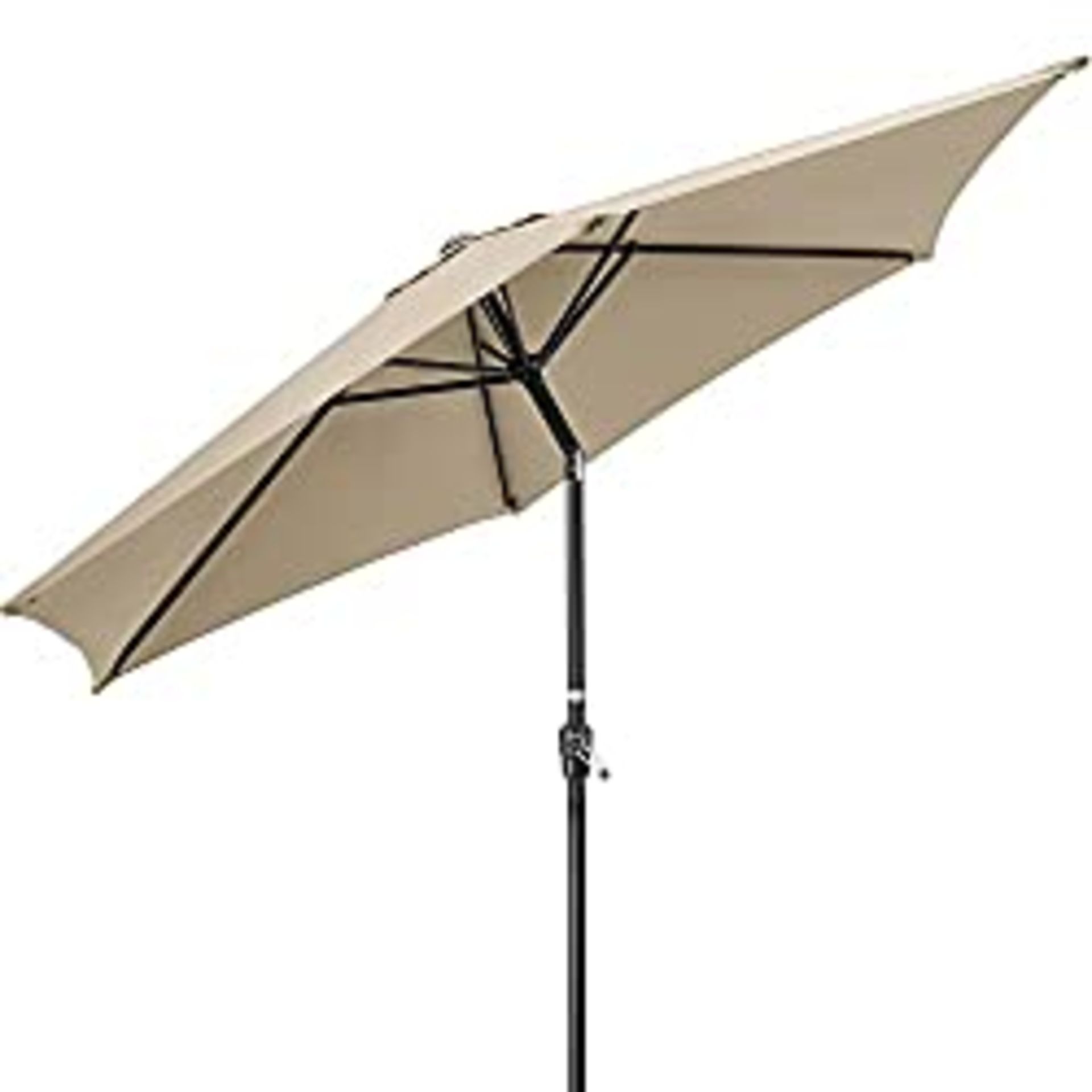 RRP £49.99 CHRISTOW Tilting Garden Parasol Umbrella UV Protective