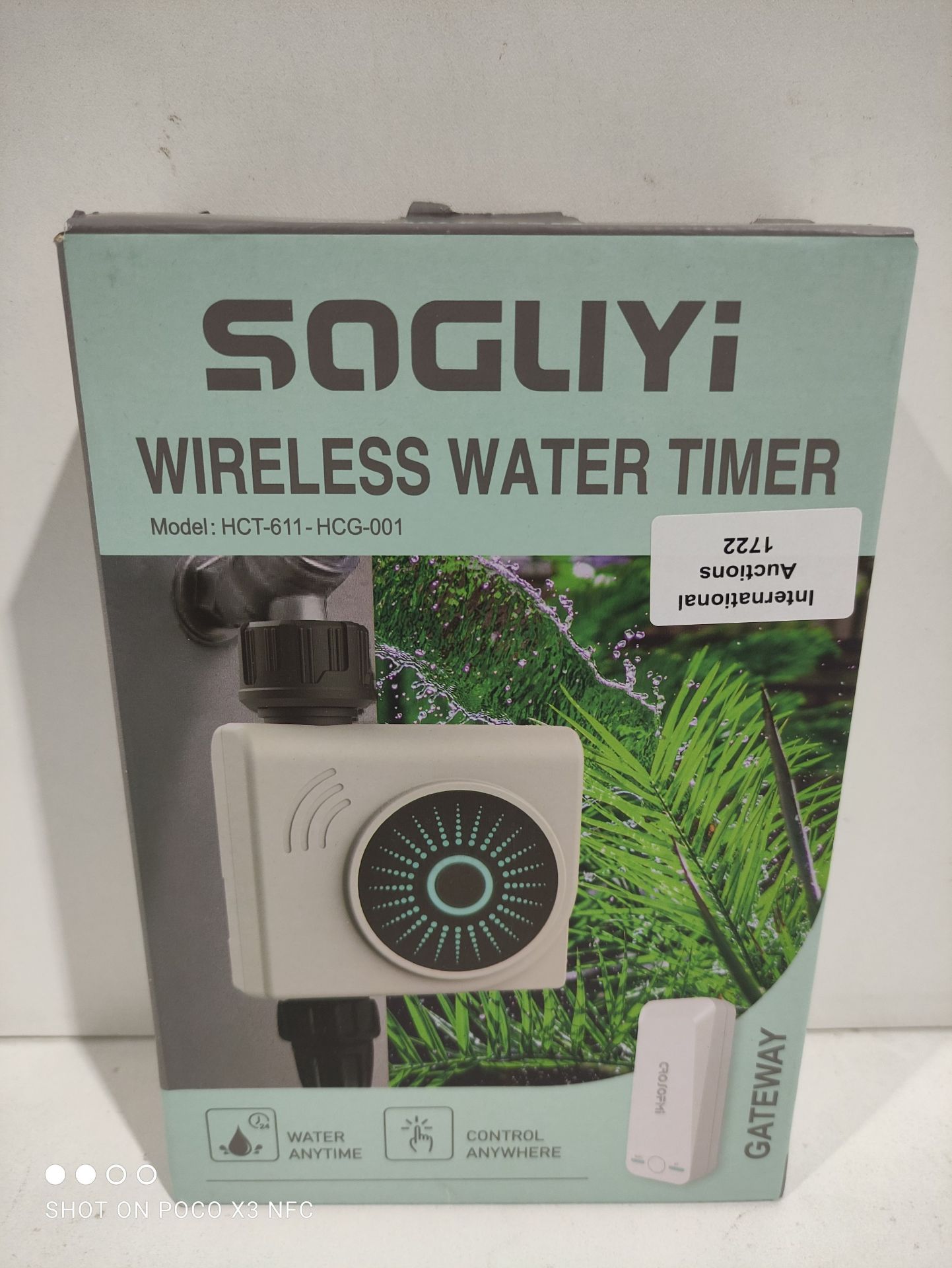 RRP £42.06 SOGUYI Sprinkler Timer WIFI Watering Timer - Image 2 of 2