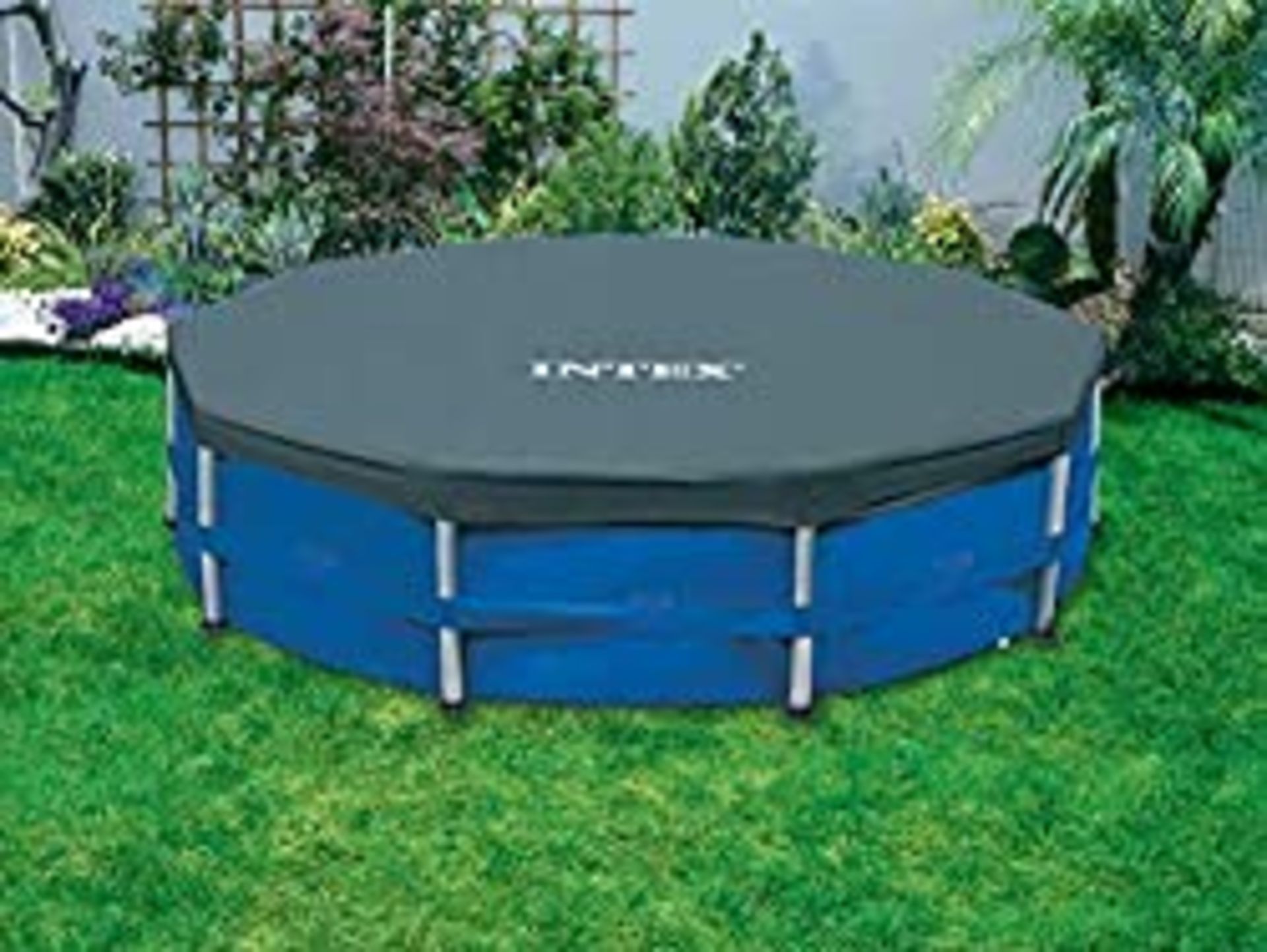 RRP £23.99 Intex 28030 Protective Cover For Tubular Pools 10FT