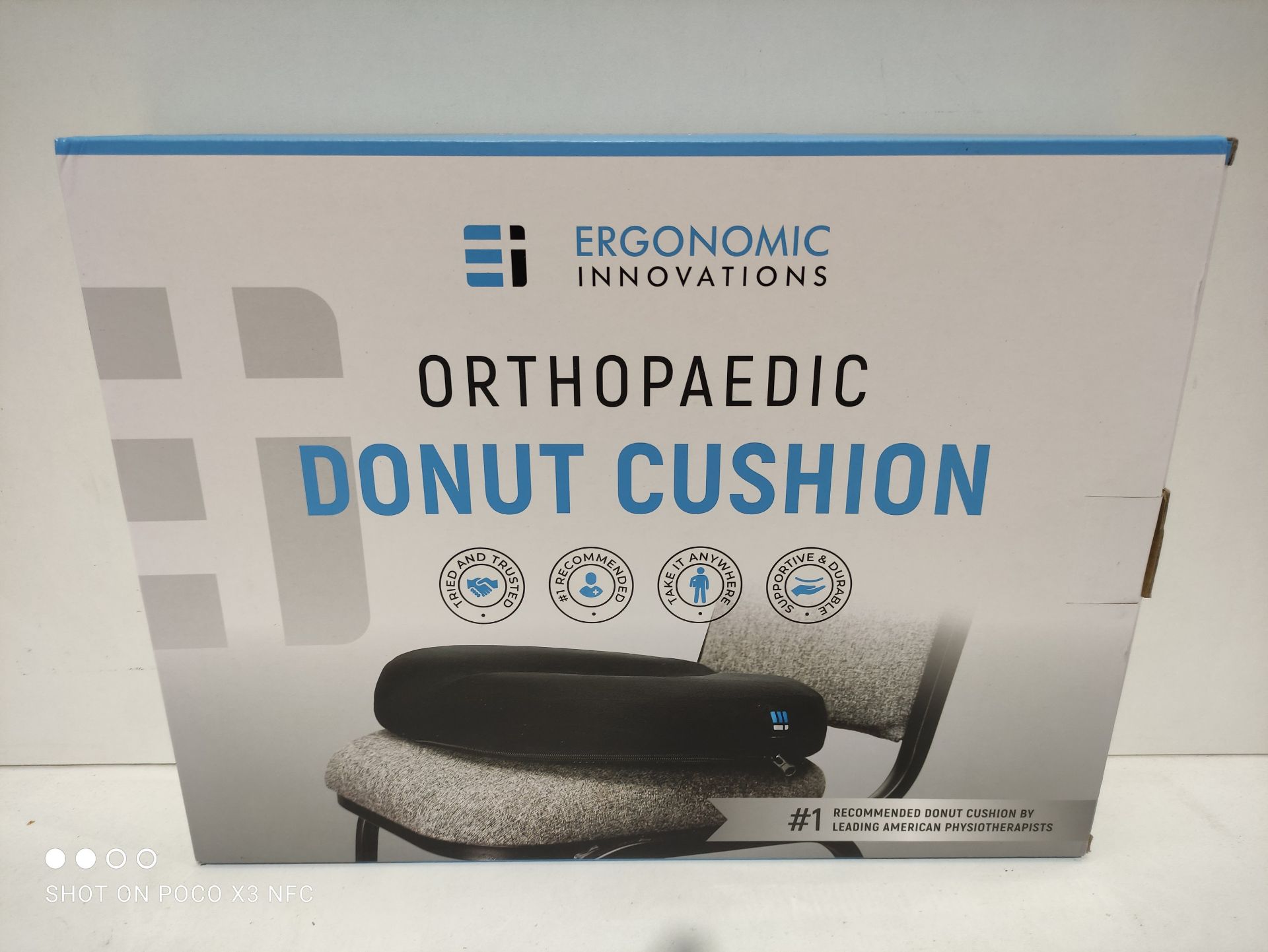 RRP £29.70 Donut Cushion for Comfort and Posture: Orthopaedic - Image 2 of 2