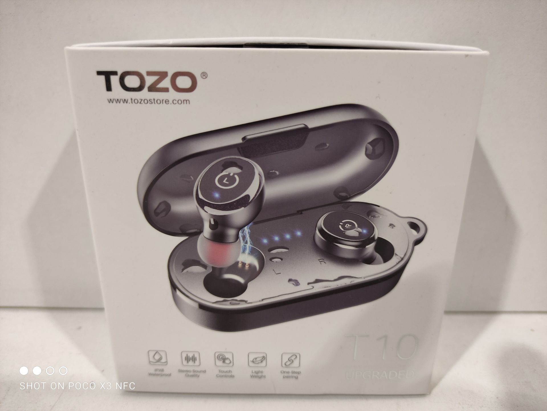 RRP £28.02 TOZO T10 Bluetooth 5.3 Earbuds True Wireless Stereo - Image 2 of 2