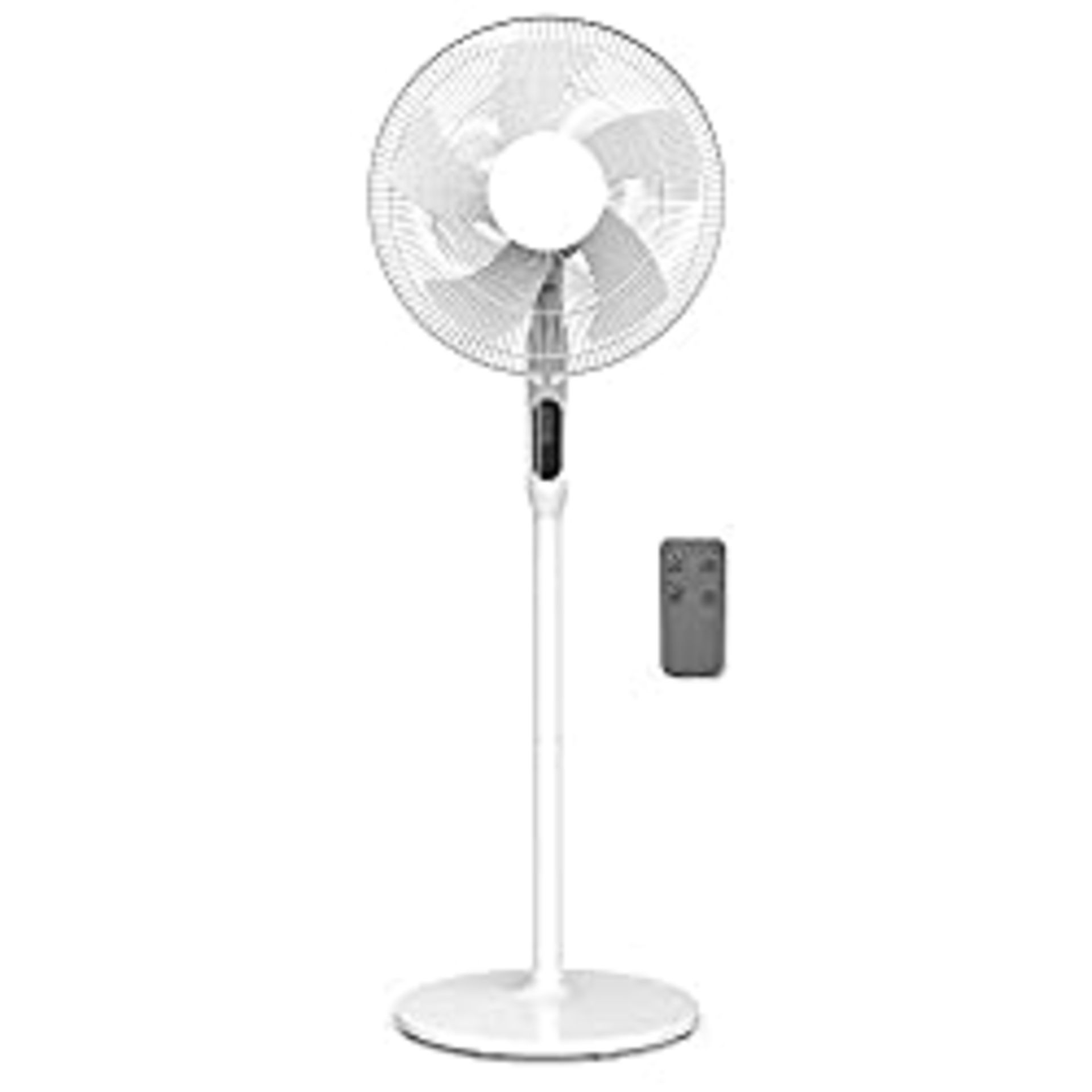 RRP £49.99 Cozytek 14inch Oscillating Pedestal Standing Fan