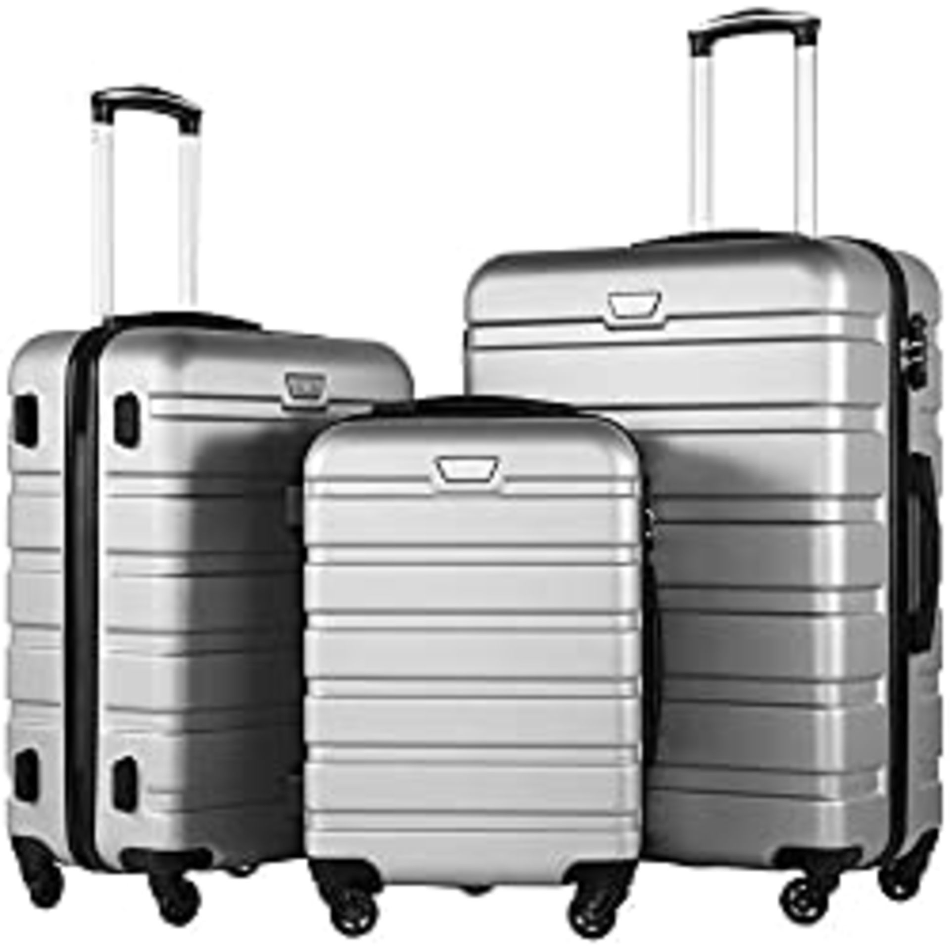 RRP £189.98 COOLIFE Suitcase Trolley Carry On Hand Cabin Luggage