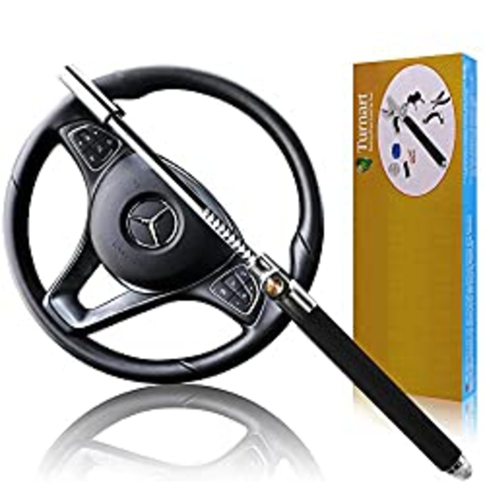 RRP £33.14 Turnart Steering Wheel Lock Universal Car Lock Anti-Theft