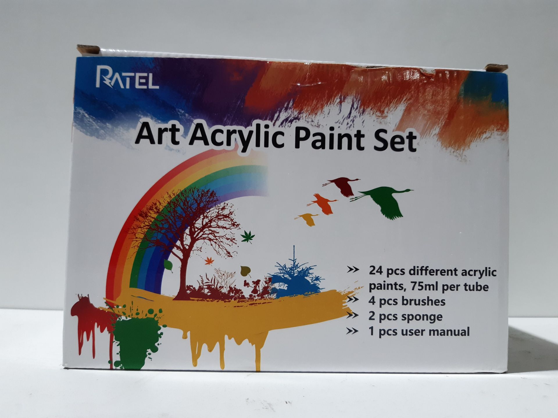 RRP £11.08 Acrylic Paint Set - Image 2 of 2