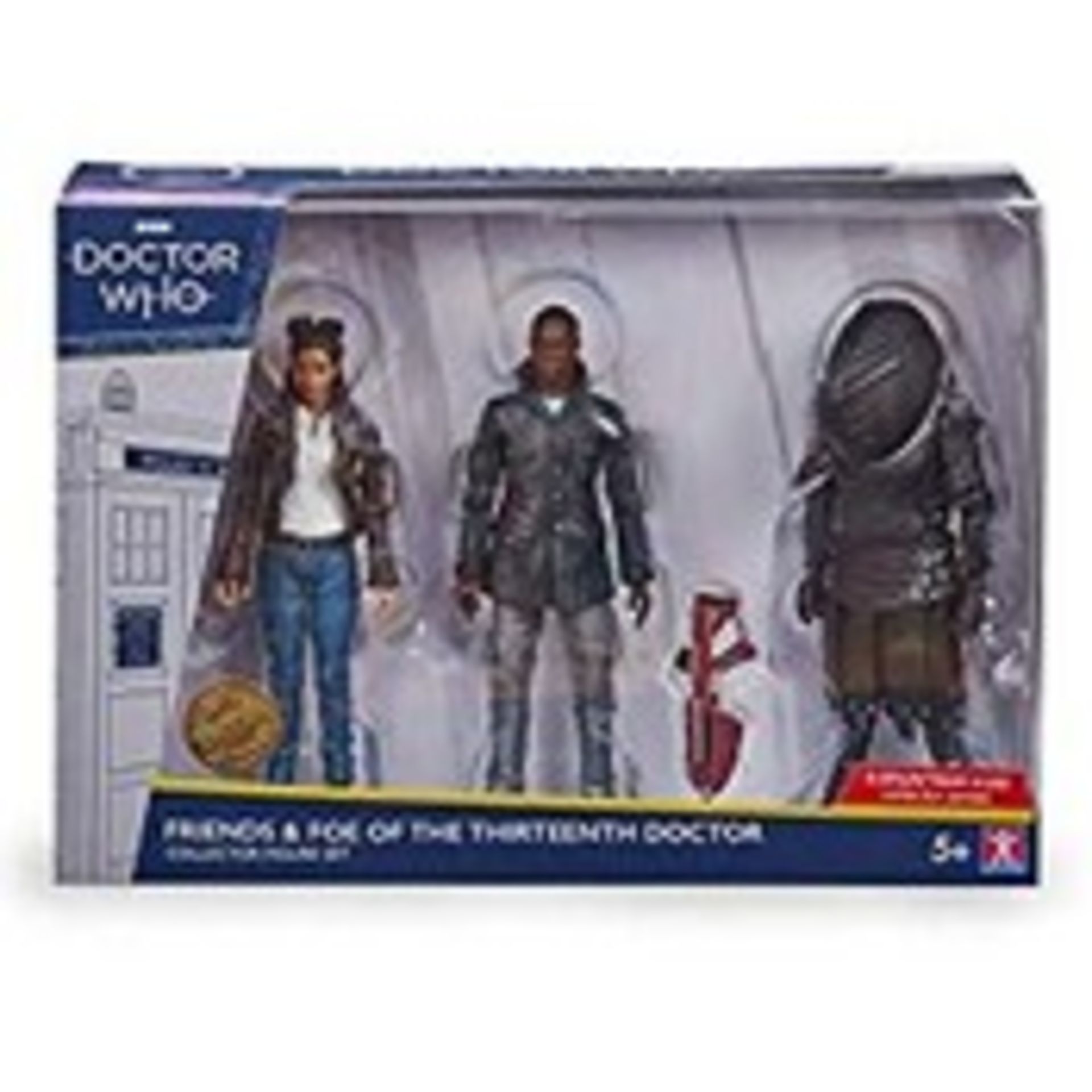 RRP £12.98 Doctor Who Friends and Foes of the 13th Dr Set