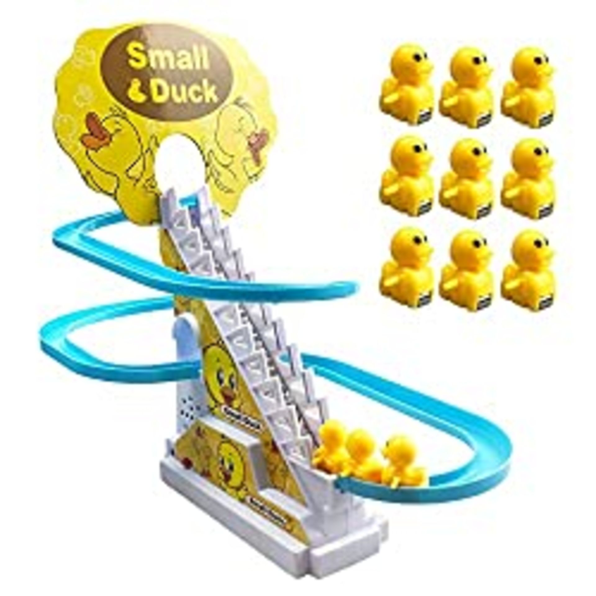 RRP £13.99 Small Duck Climbing Stairs Toy