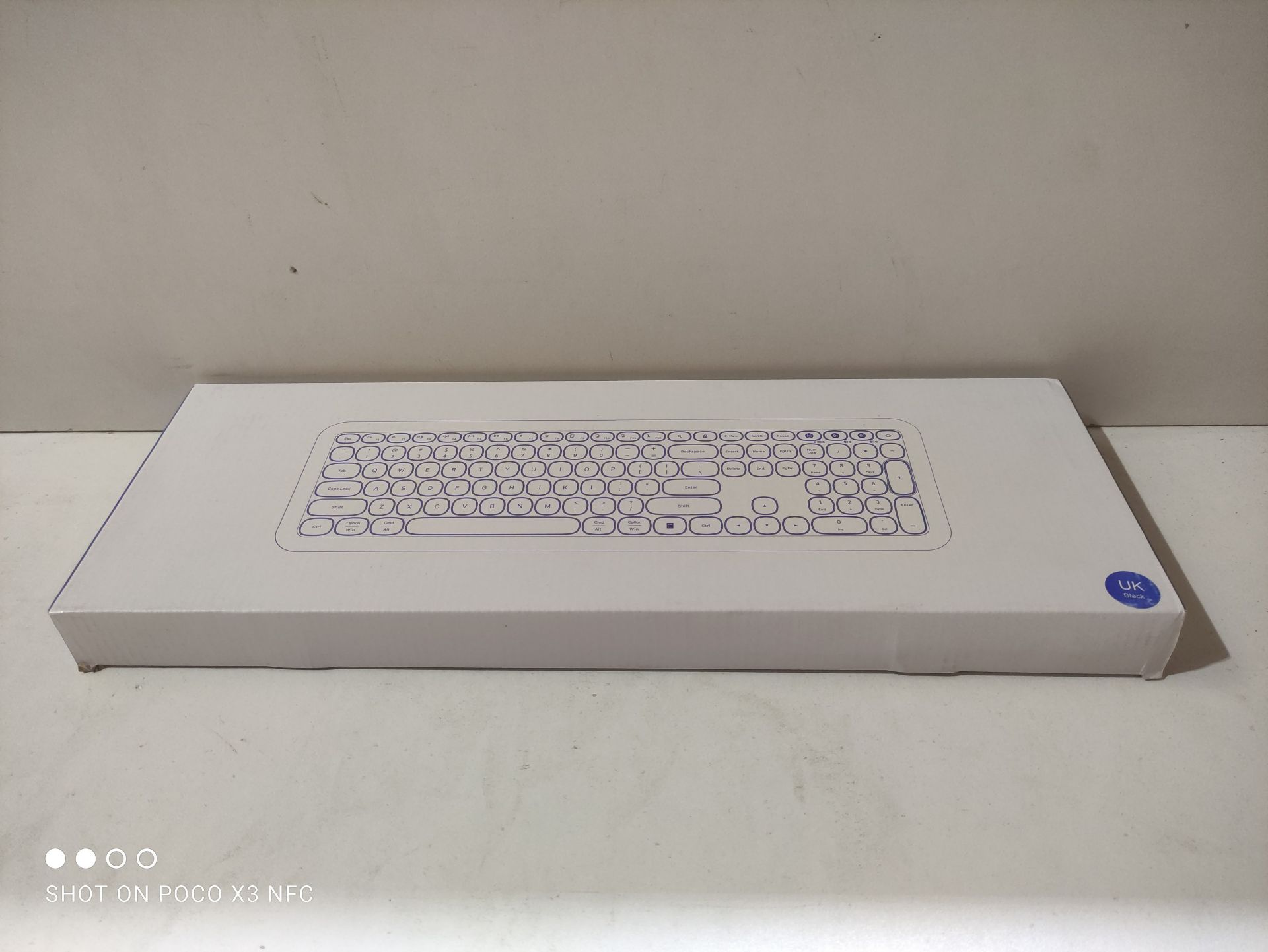RRP £15.98 Wireless Bluetooth Keyboard - Image 2 of 2