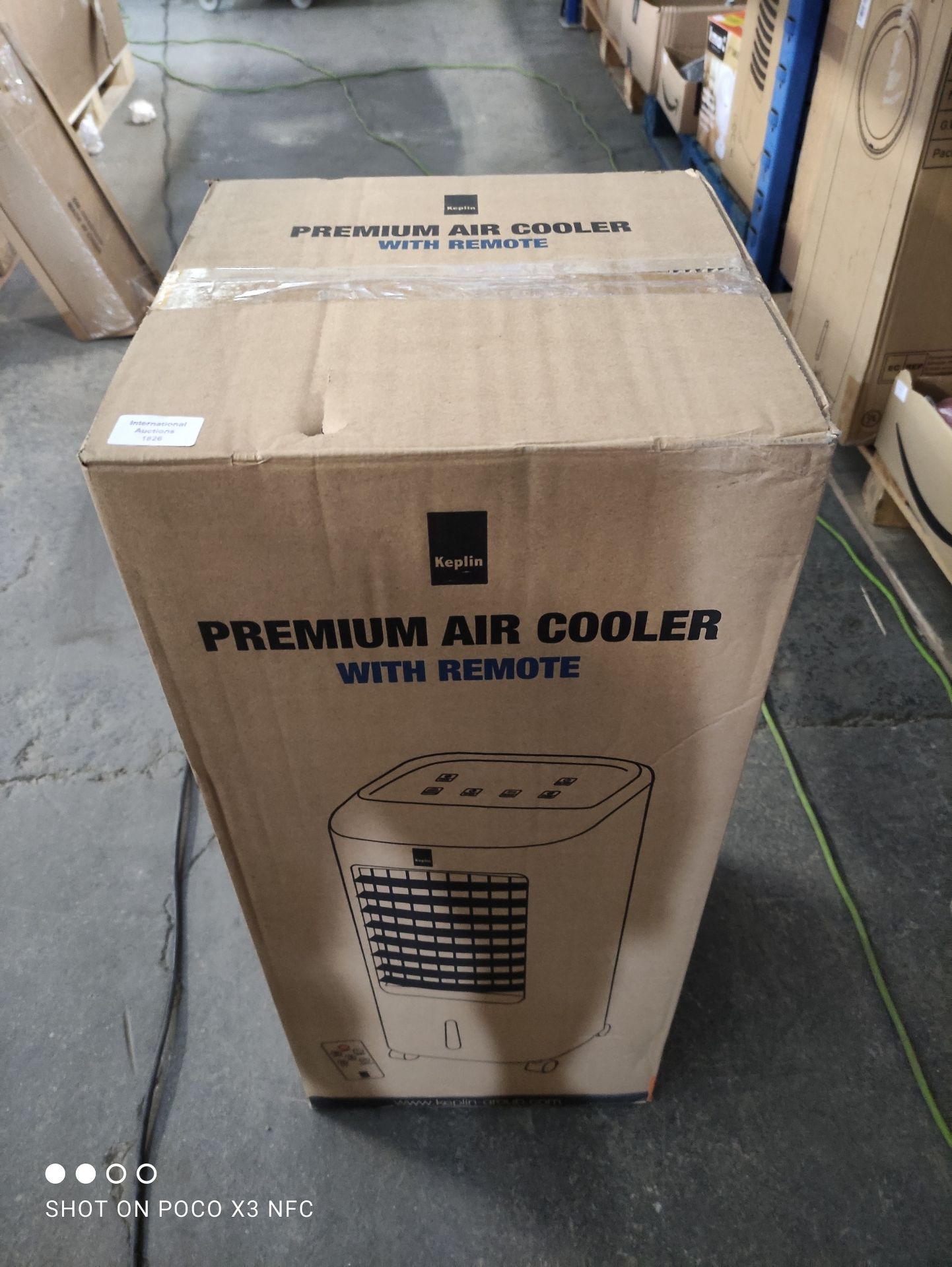 RRP £119.99 KEPLIN Air Cooler 6L WHITE Portable Conditioner - Image 2 of 2