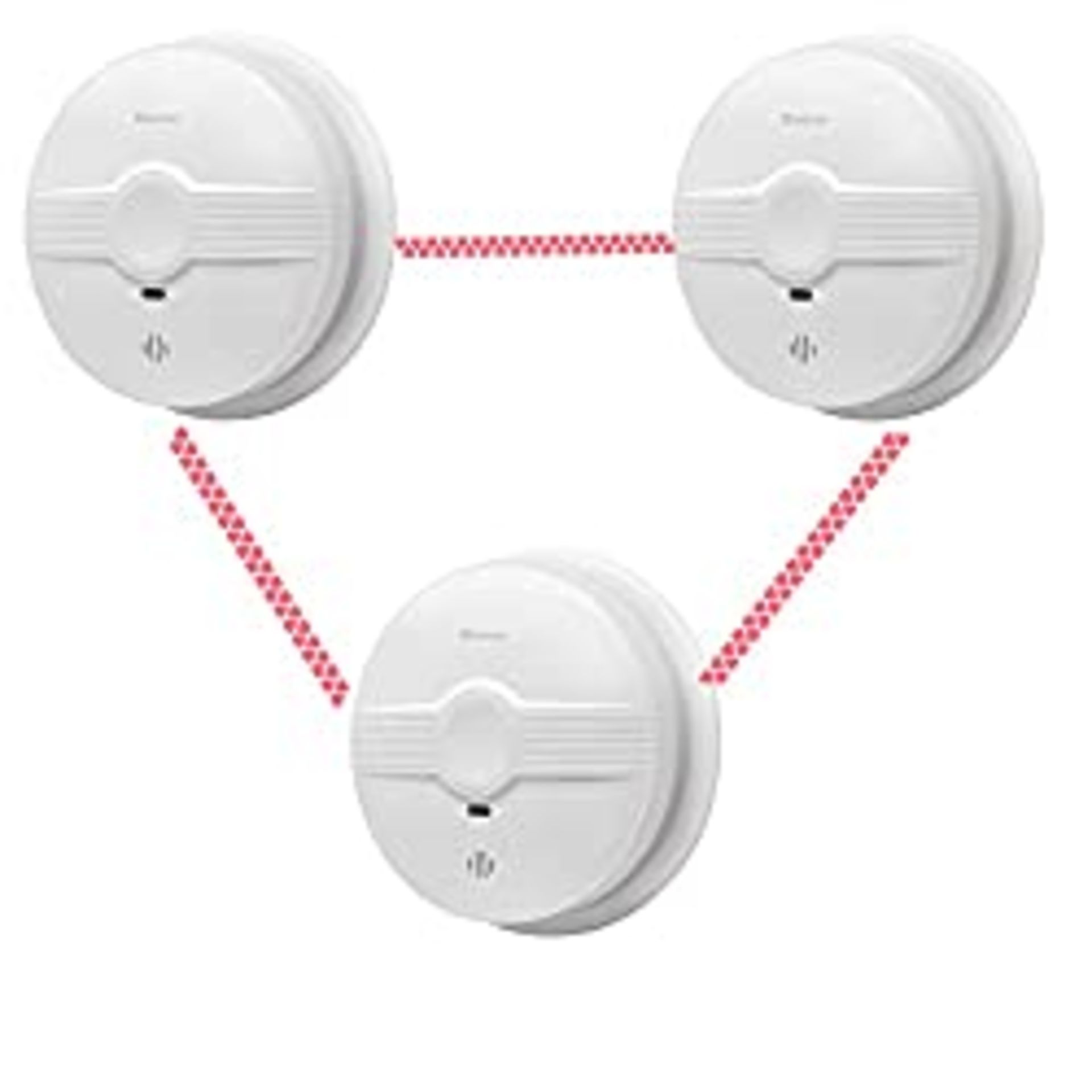 RRP £53.76 HEIMAN Wireless Interconnected Smoke Alarm Detector