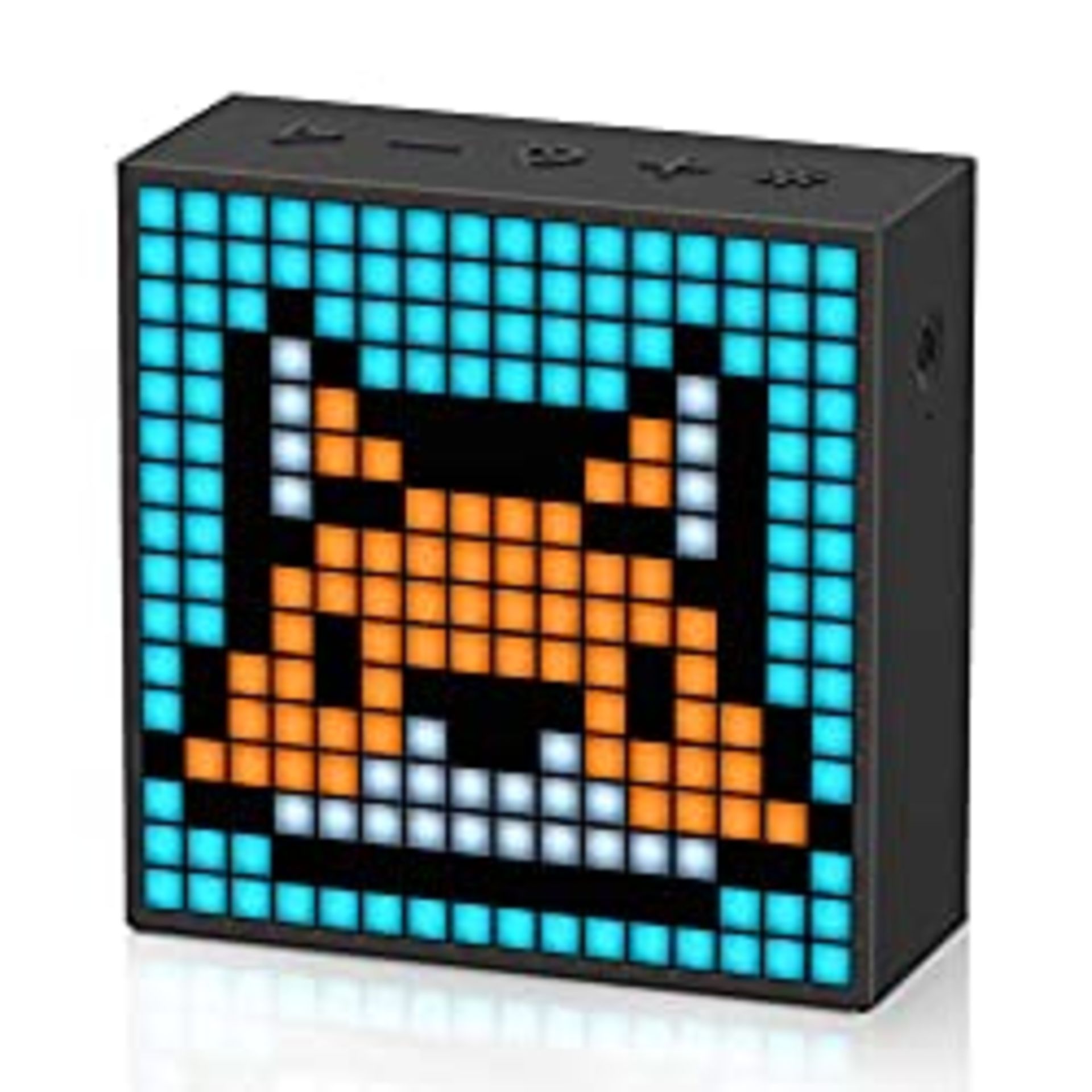 RRP £49.98 Divoom Timebox evo Pixel Art LED Bluetooth Speaker App Control