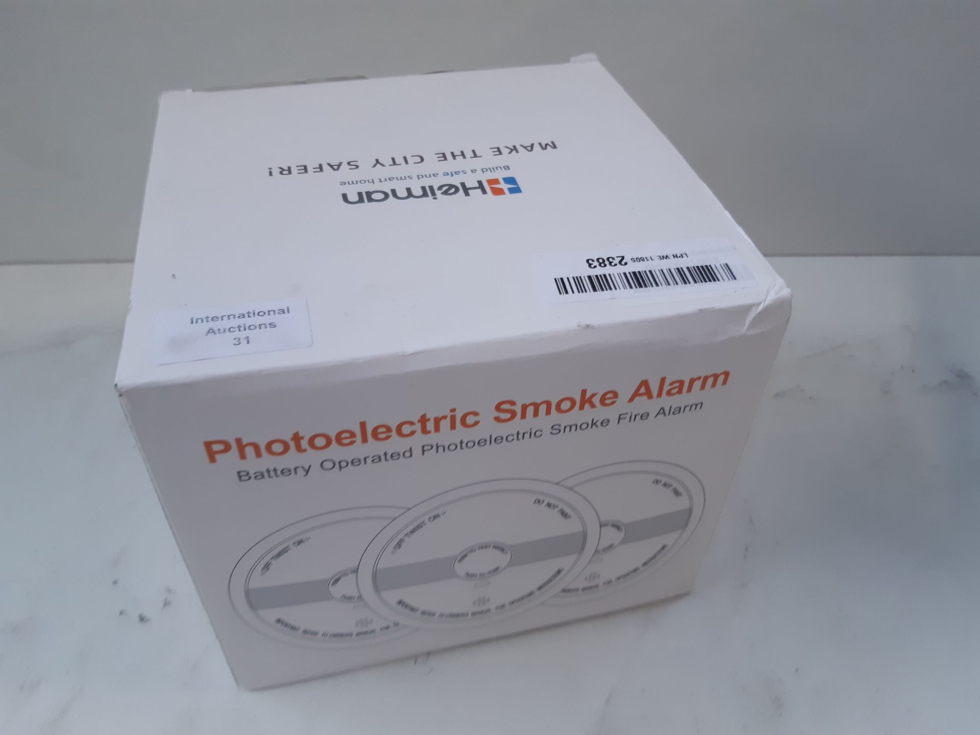 RRP £53.76 HEIMAN Wireless Interconnected Smoke Alarm Detector - Image 2 of 2