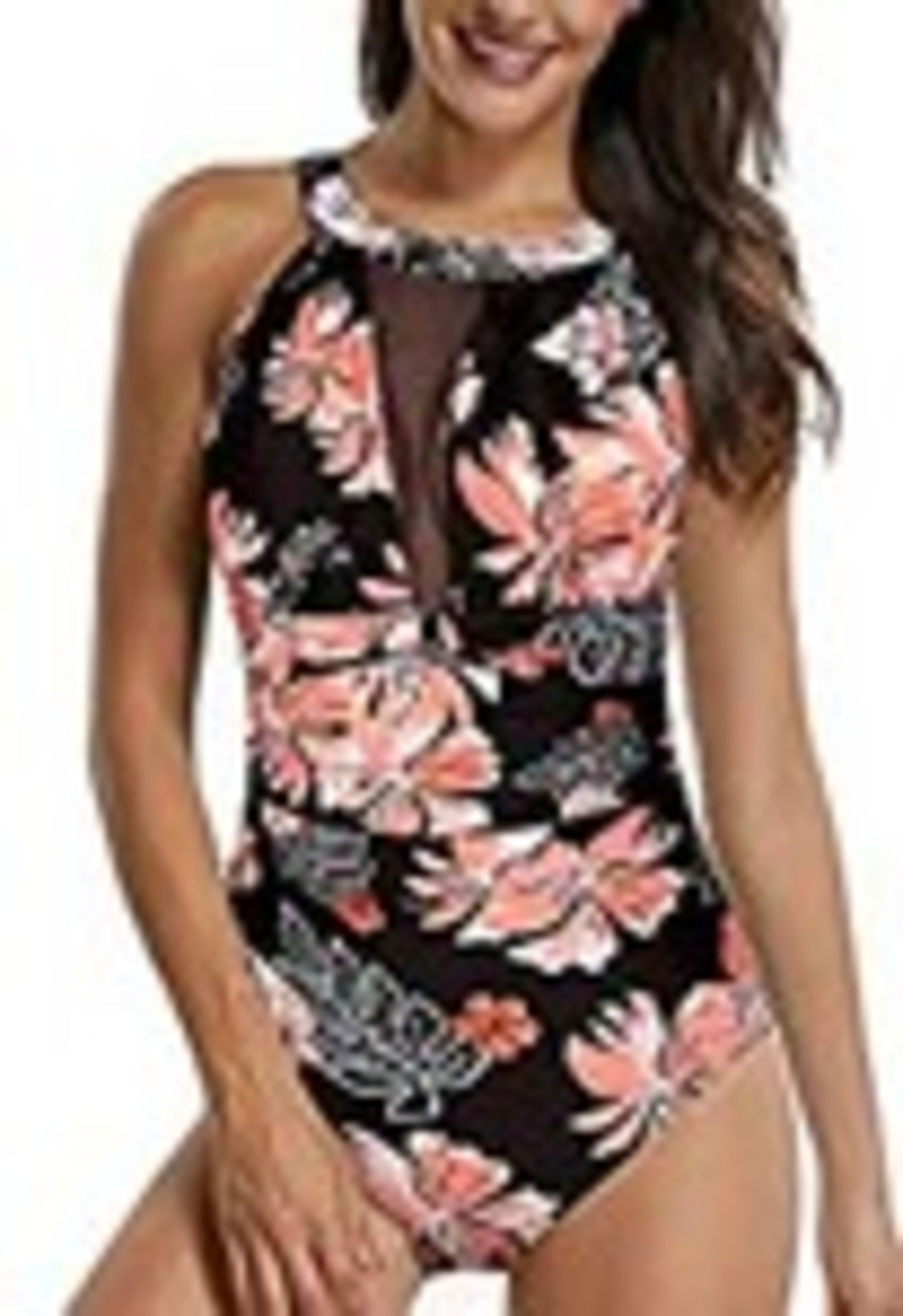 RRP £23.99 Sixyotie Swimming Costume for Women One Piece High