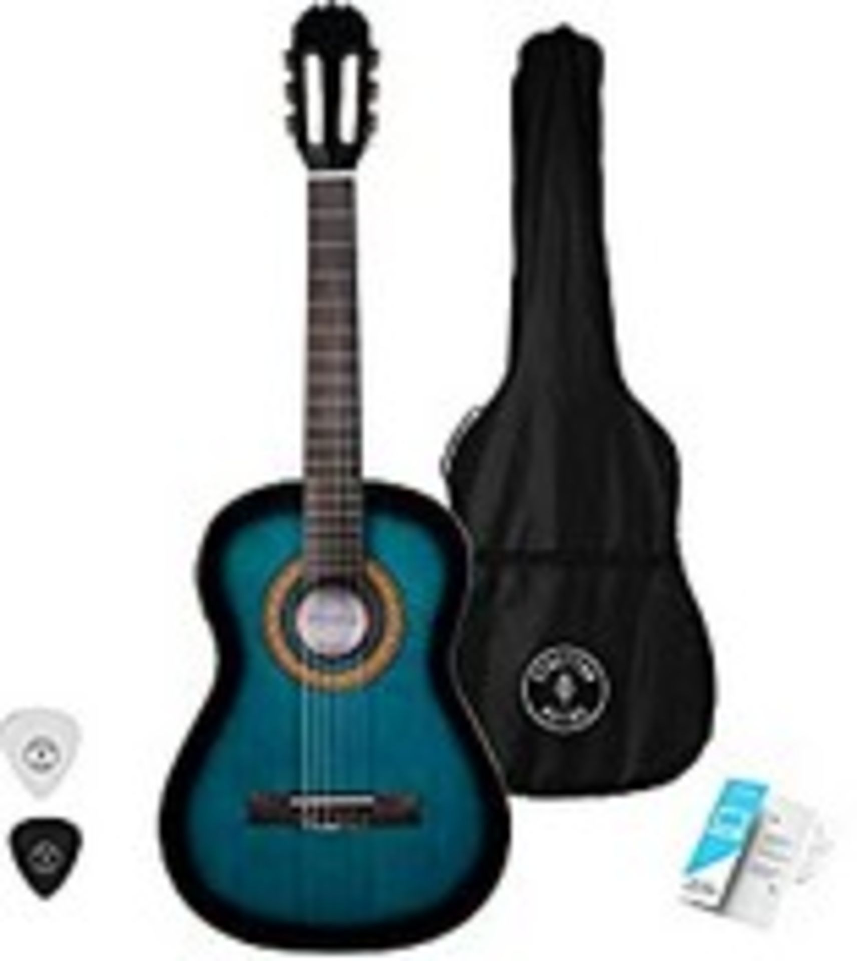 RRP £99.98 Acoustic Guitar Package 3/4 Classical Nylon String