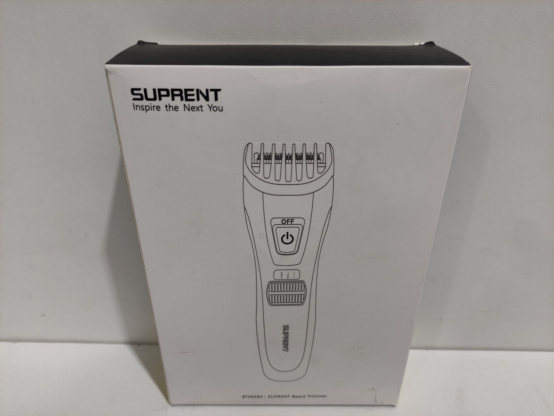 RRP £24.98 Beard Trimmer Men SUPRENT Long Beard Trimmer/Hair Trimmer - Image 2 of 2