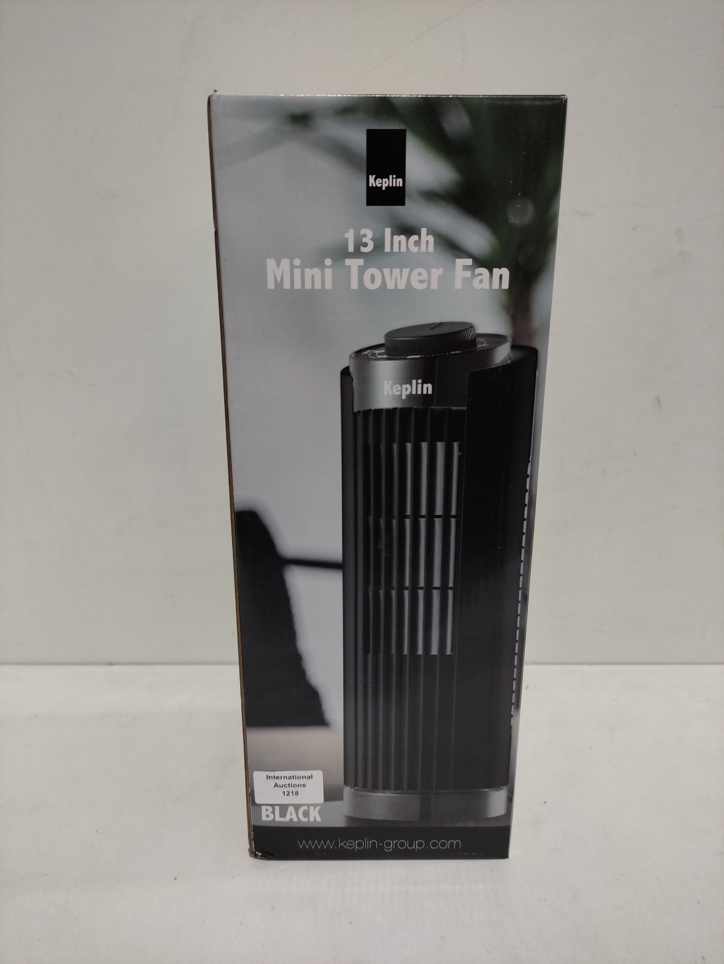 RRP £35.99 KEPLIN Cooling 13-inch Tower Fan with 3 Speed Setting - Image 2 of 2