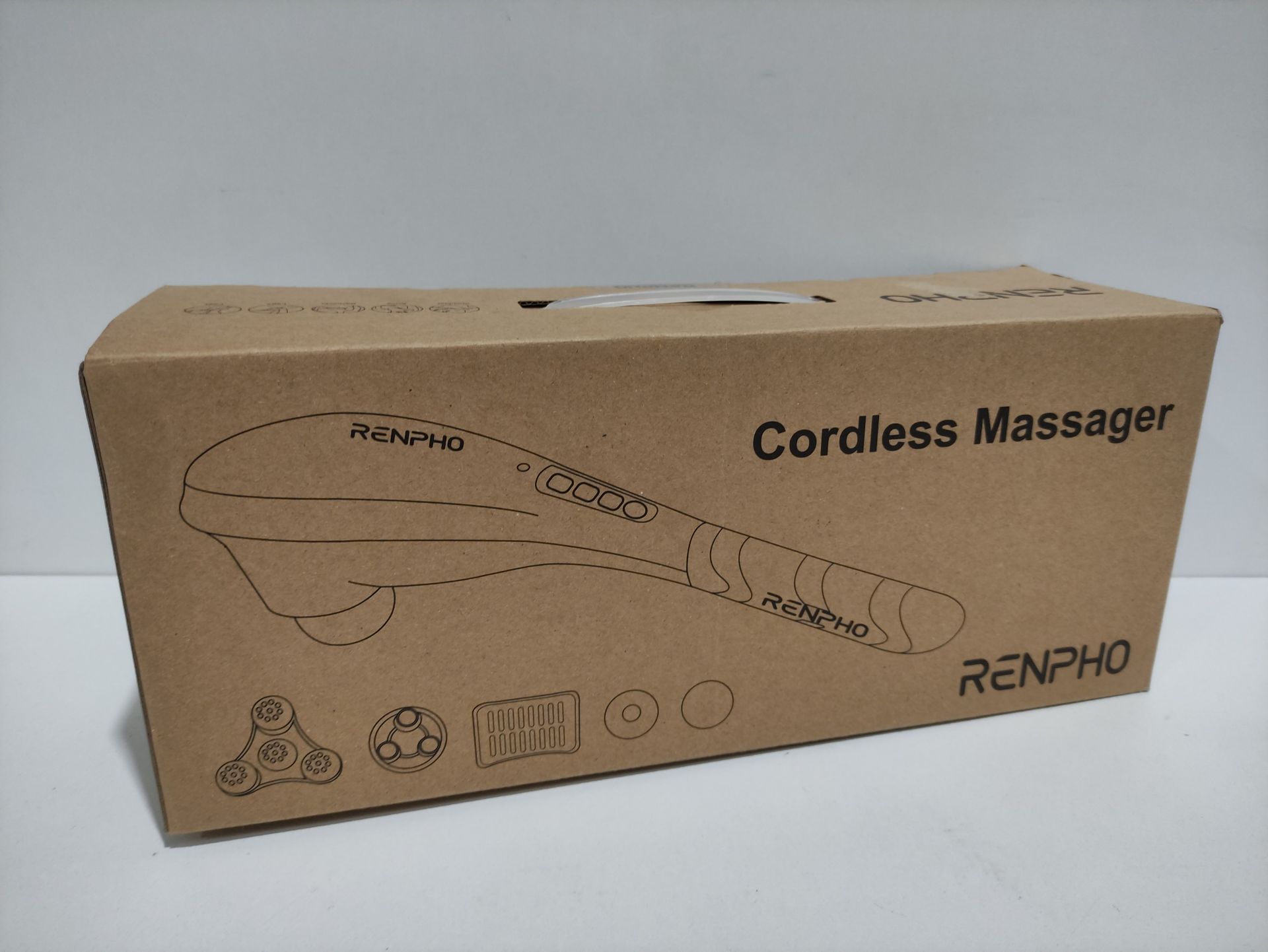 RRP £36.98 RENPHO Hand Held Deep Tissue Massager for Muscles - Image 2 of 2