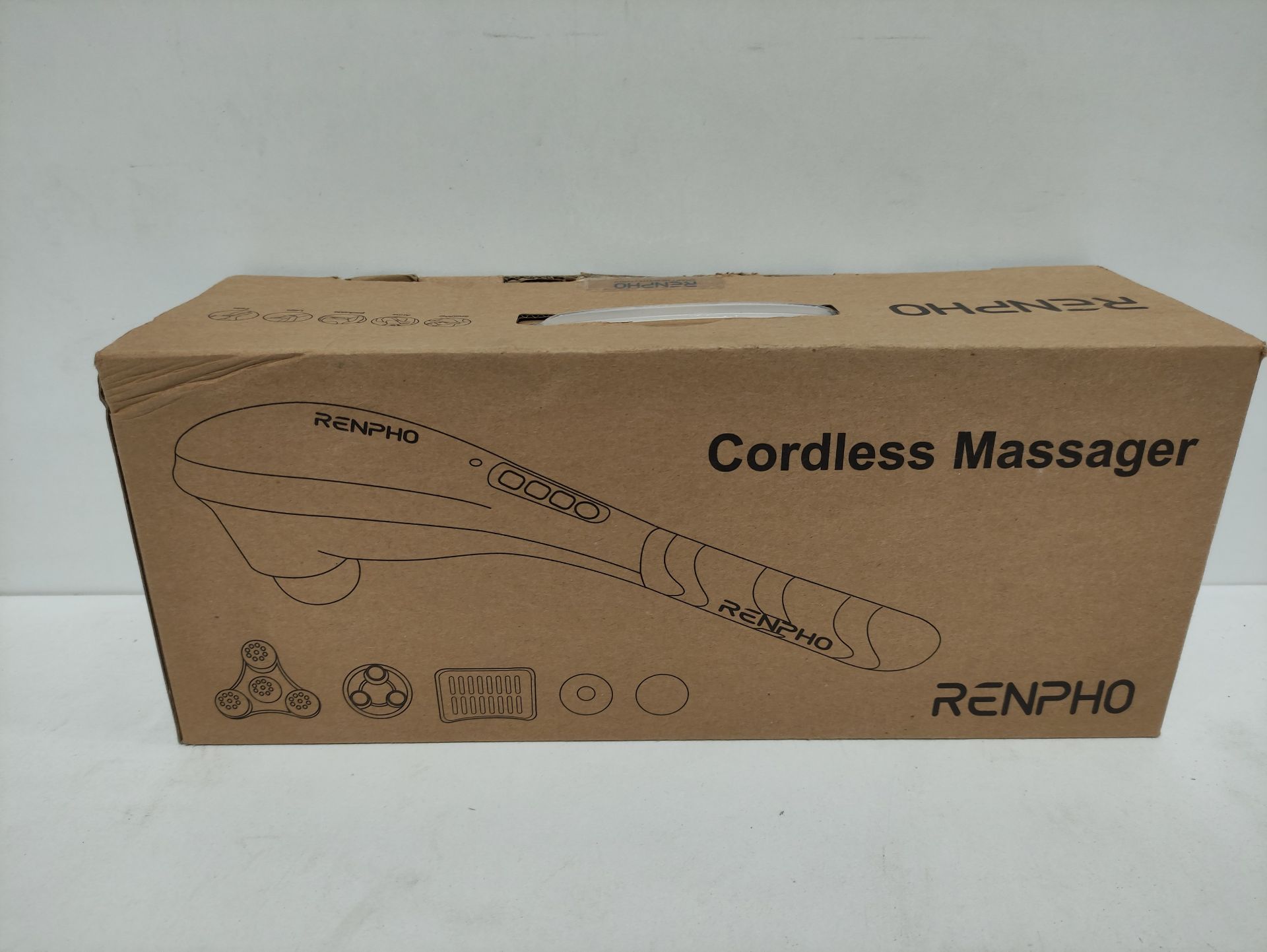 RRP £36.98 RENPHO Hand Held Deep Tissue Massager for Muscles - Image 2 of 2