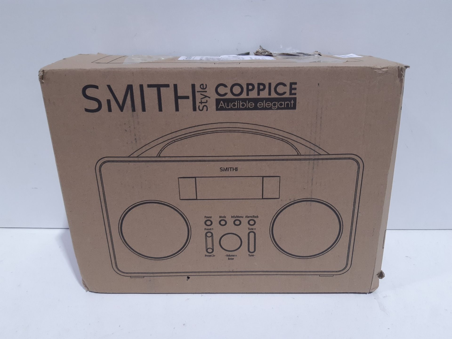 RRP £35.95 DAB+/DAB Radio Mains Powered Dual Speaker Portable - Image 2 of 2