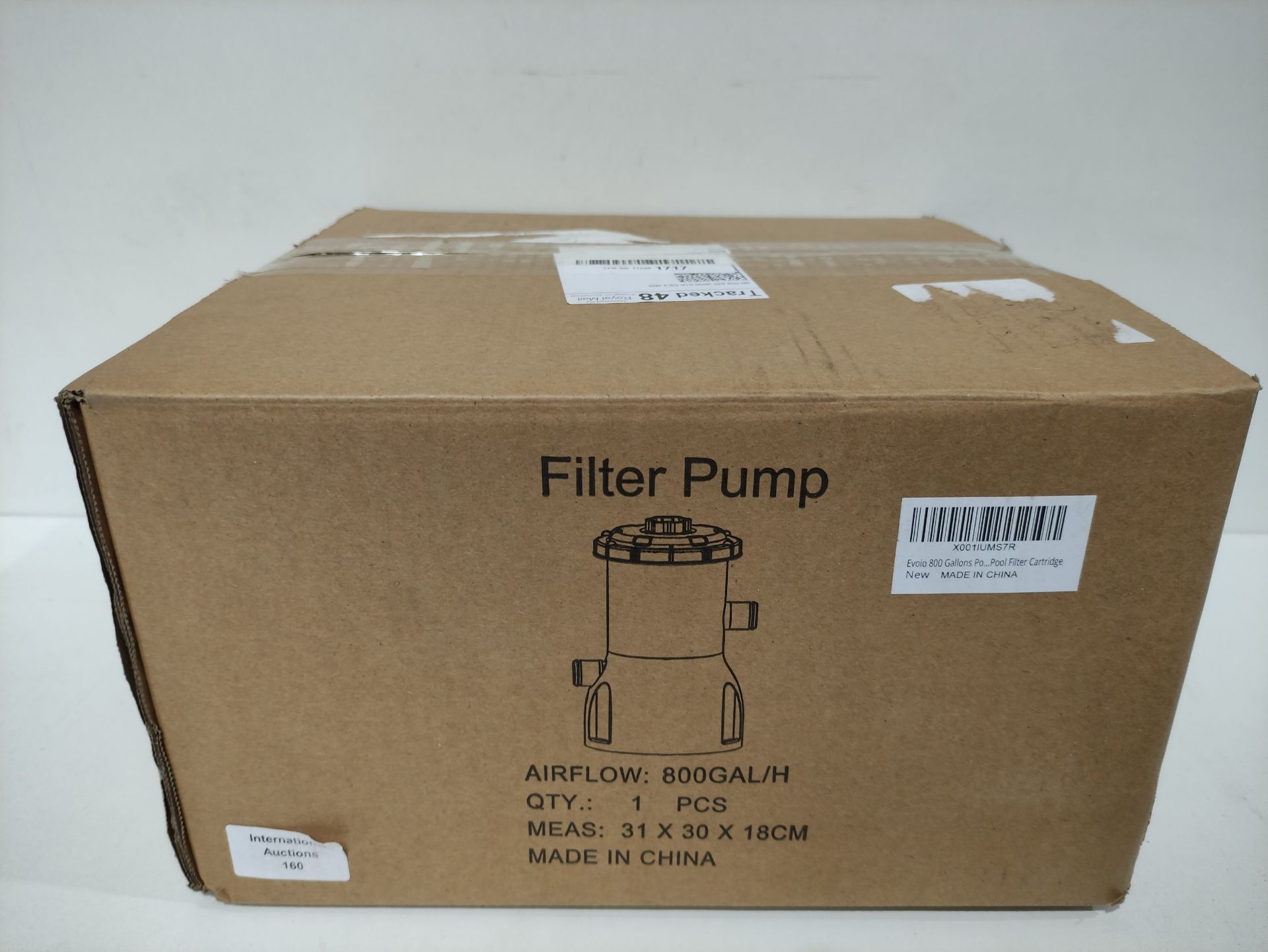 RRP £49.99 Evoio 800 Gallons Pool Filter Pump Above Ground - Image 2 of 2