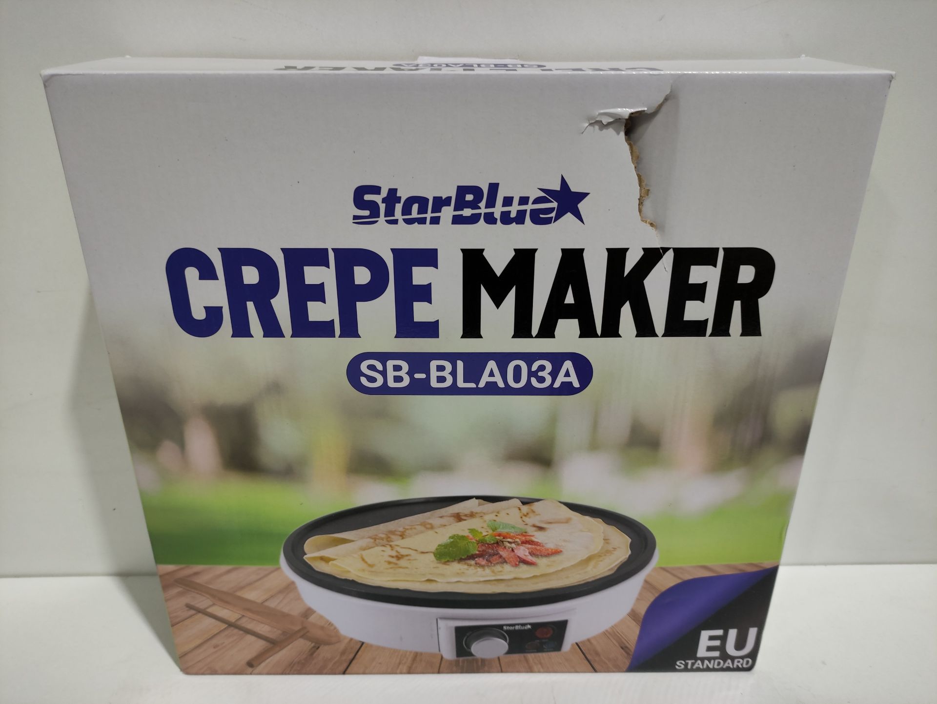 RRP £29.58 30.5cm Electric Pancake & Crepe Maker by StarBlue with - Image 2 of 2
