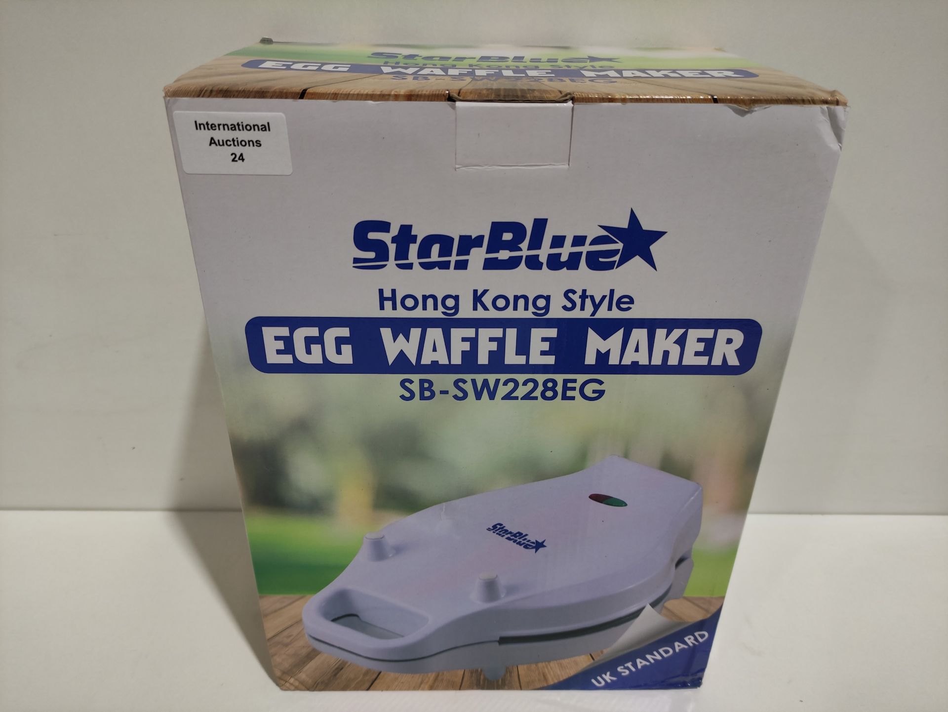 RRP £28.99 Hong Kong Bubble Waffle Maker by StarBlue with Bonus Recipe e-Book - Image 2 of 2