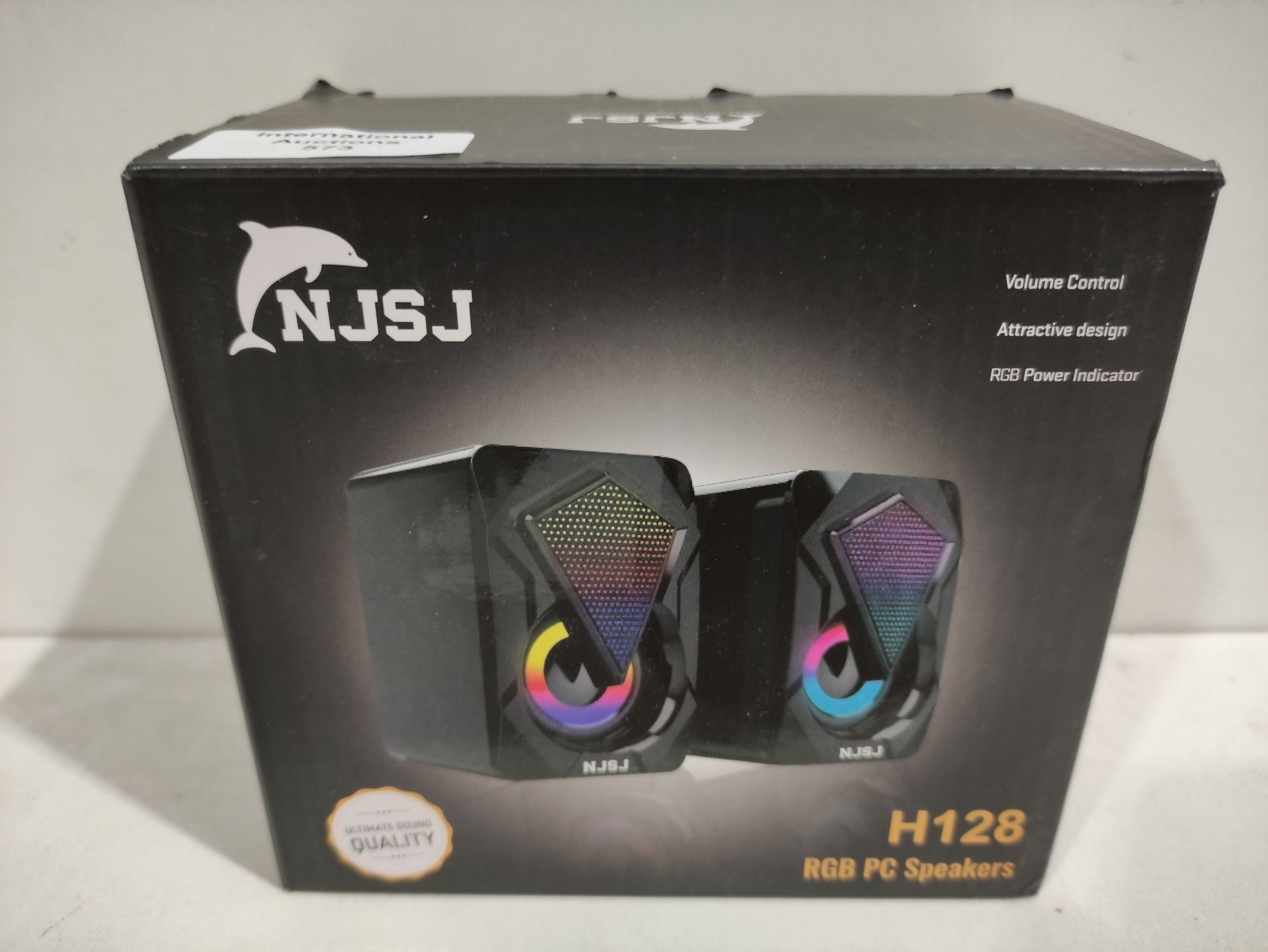 RRP £14.93 NJSJ PC Speakers - Image 2 of 2