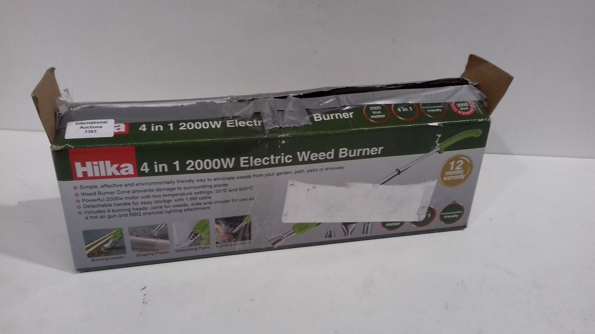 RRP £24.98 4 in 1 2000W Electric Weed Burner - Image 2 of 2