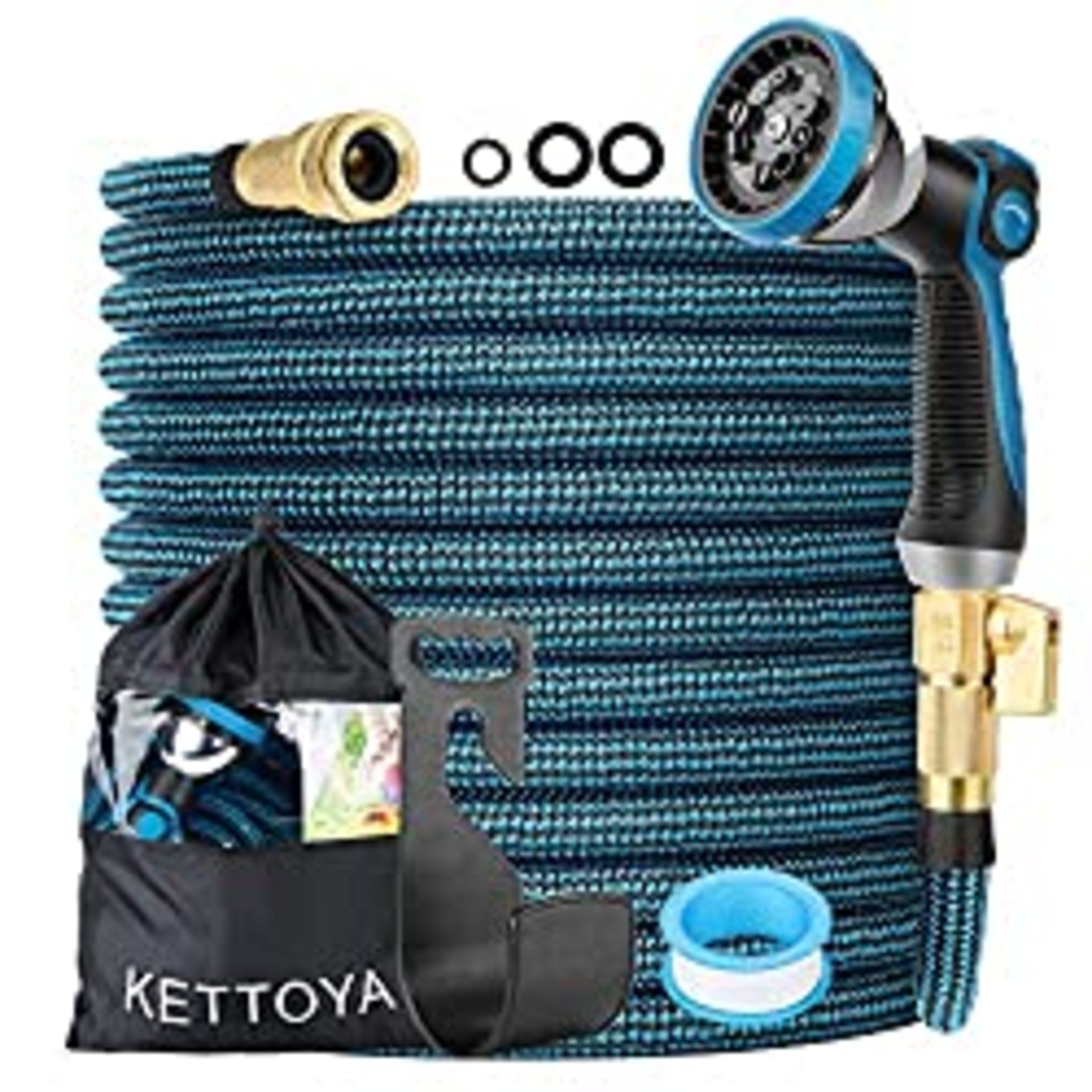 RRP £27.96 KETTOYA 50FT Expandable Garden Hose