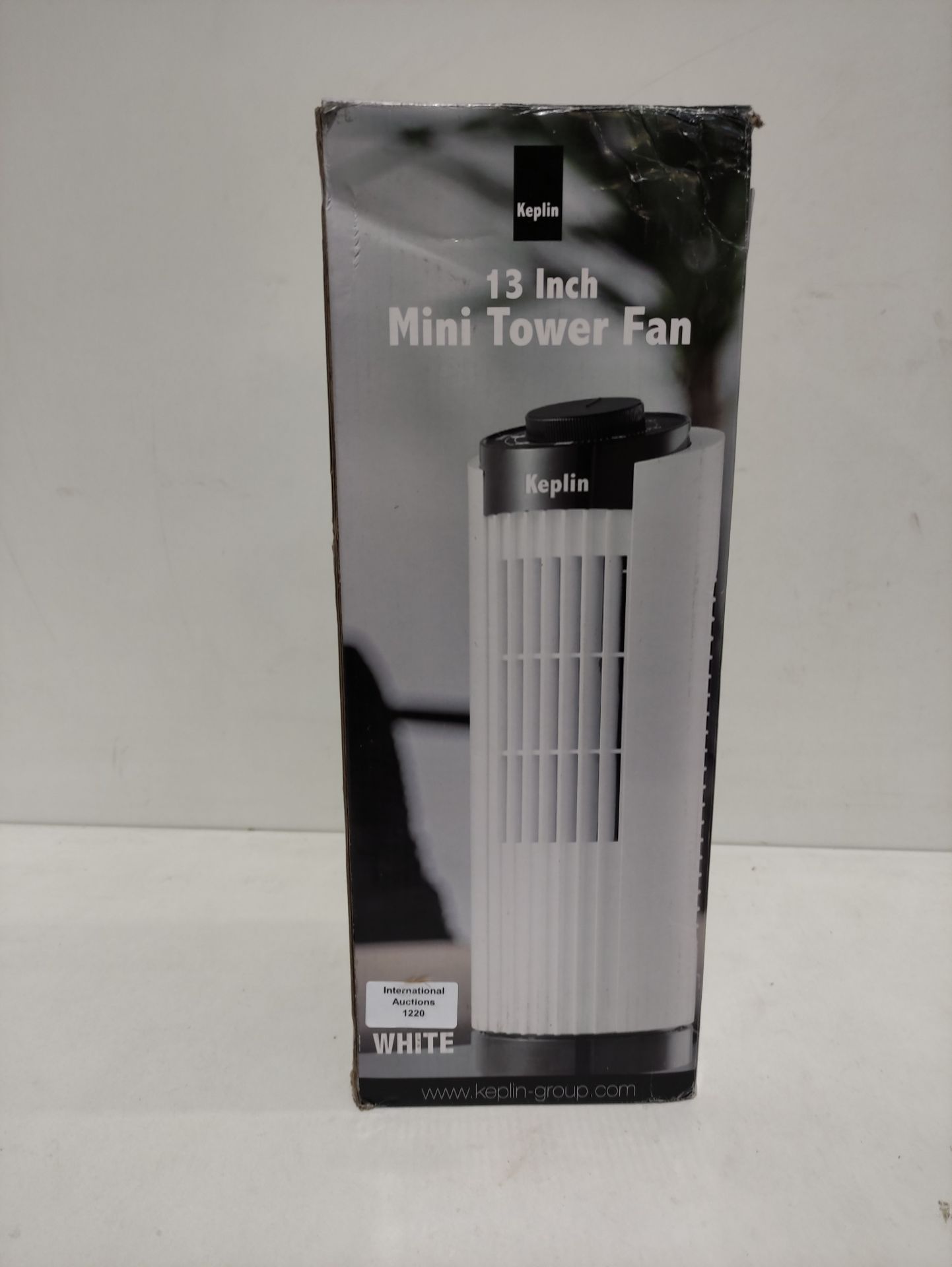 RRP £35.99 KEPLIN Cooling 13-inch Tower Fan with 3 Speed Setting - Image 2 of 2