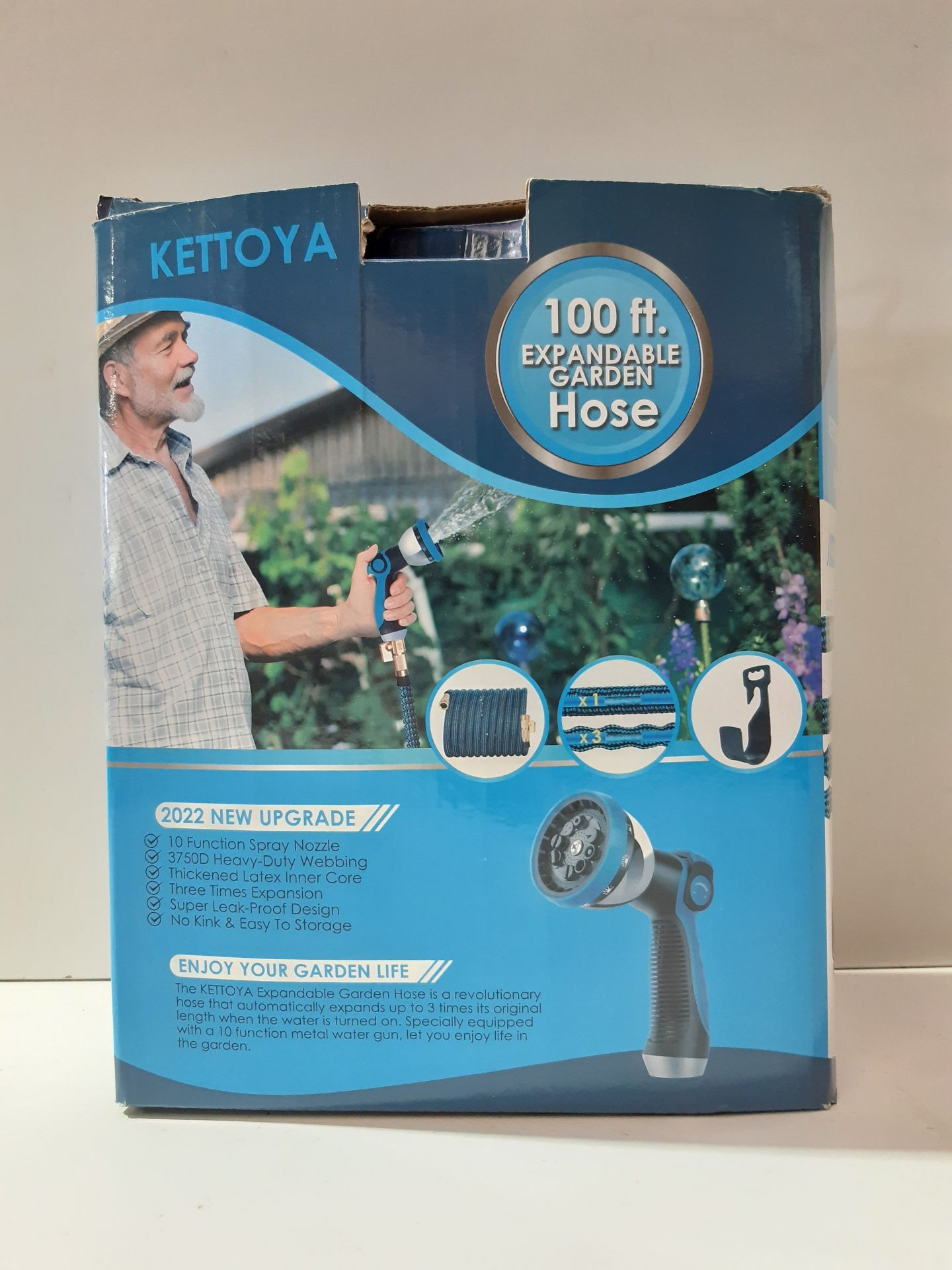 RRP £39.96 KETTOYA 100FT Expandable Garden Hose - Image 2 of 2