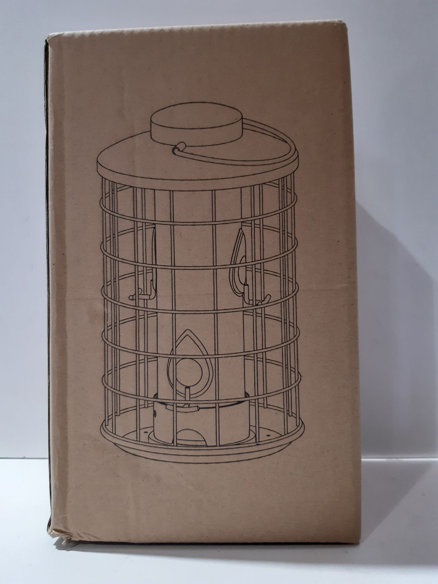 RRP £32.88 Caged Bird Feeder for Wild Birds Outside - Image 2 of 2