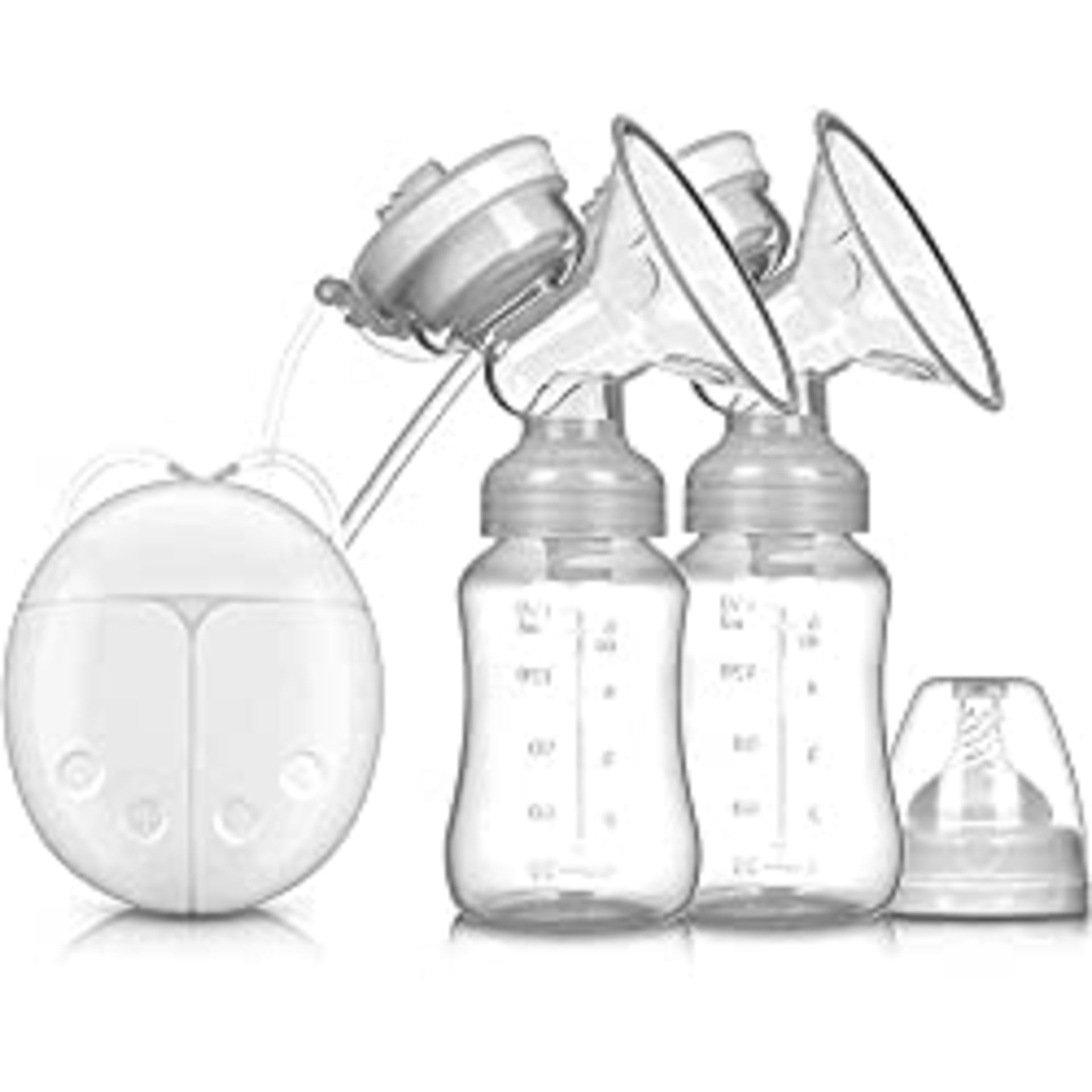 RRP £26.99 Double Electric Breast Pumps for Breast Milk Feeding