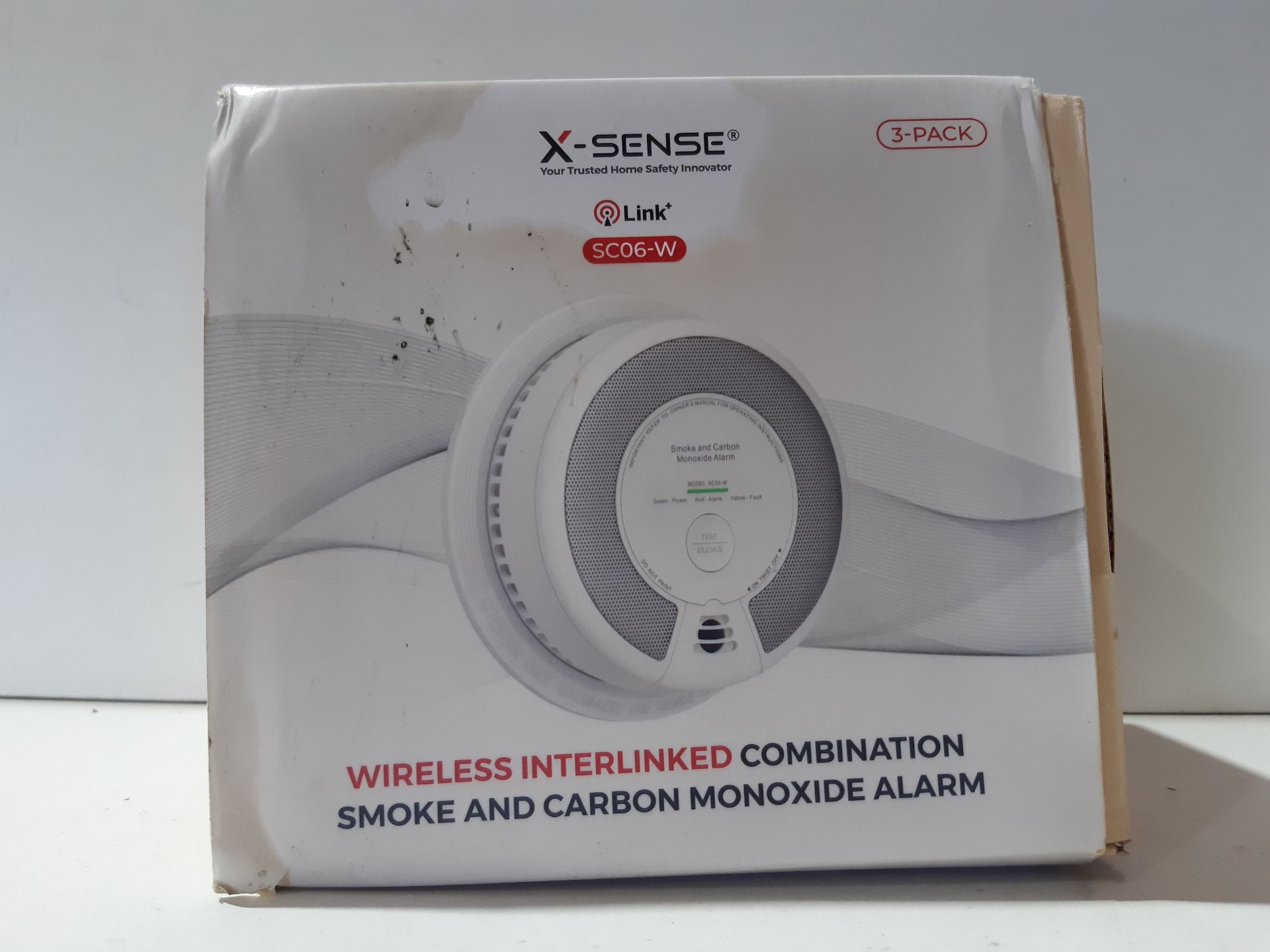 RRP £105.98 X-Sense Wireless Interlinked Combination Smoke and Carbon Monoxide Alarm - Image 2 of 2